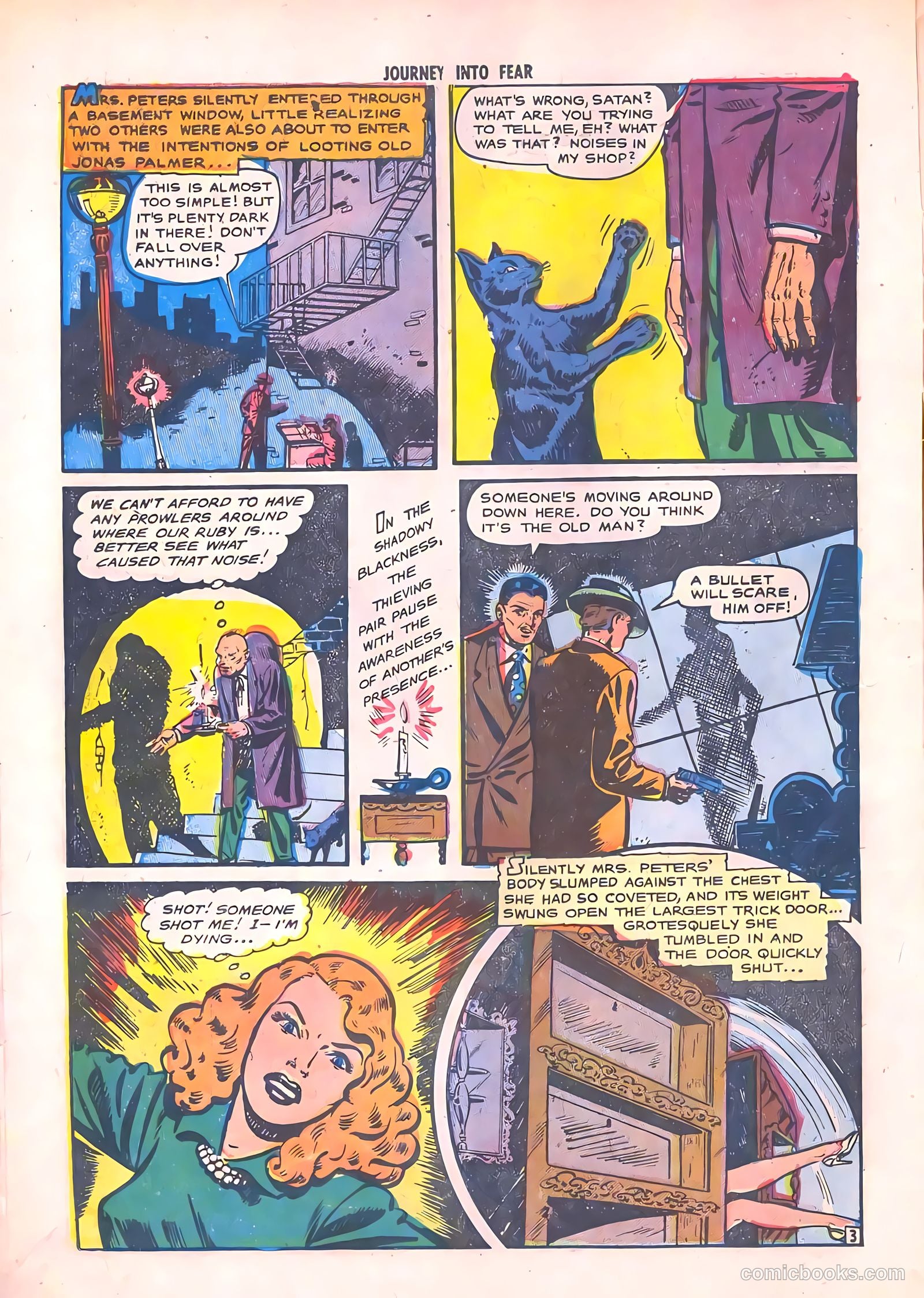 Journey into Fear #3 (1951) — page 14