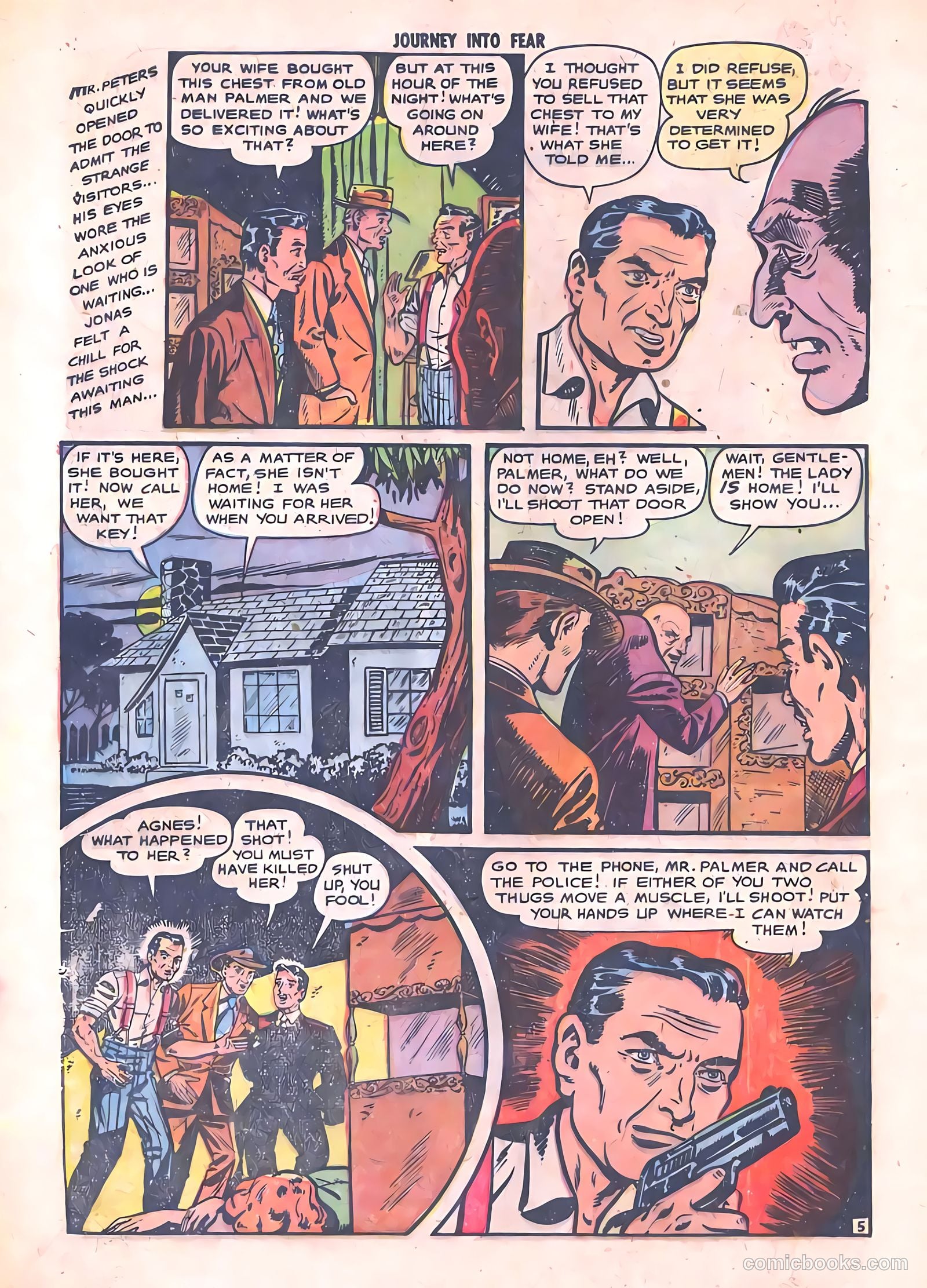 Journey into Fear #3 (1951) — page 16
