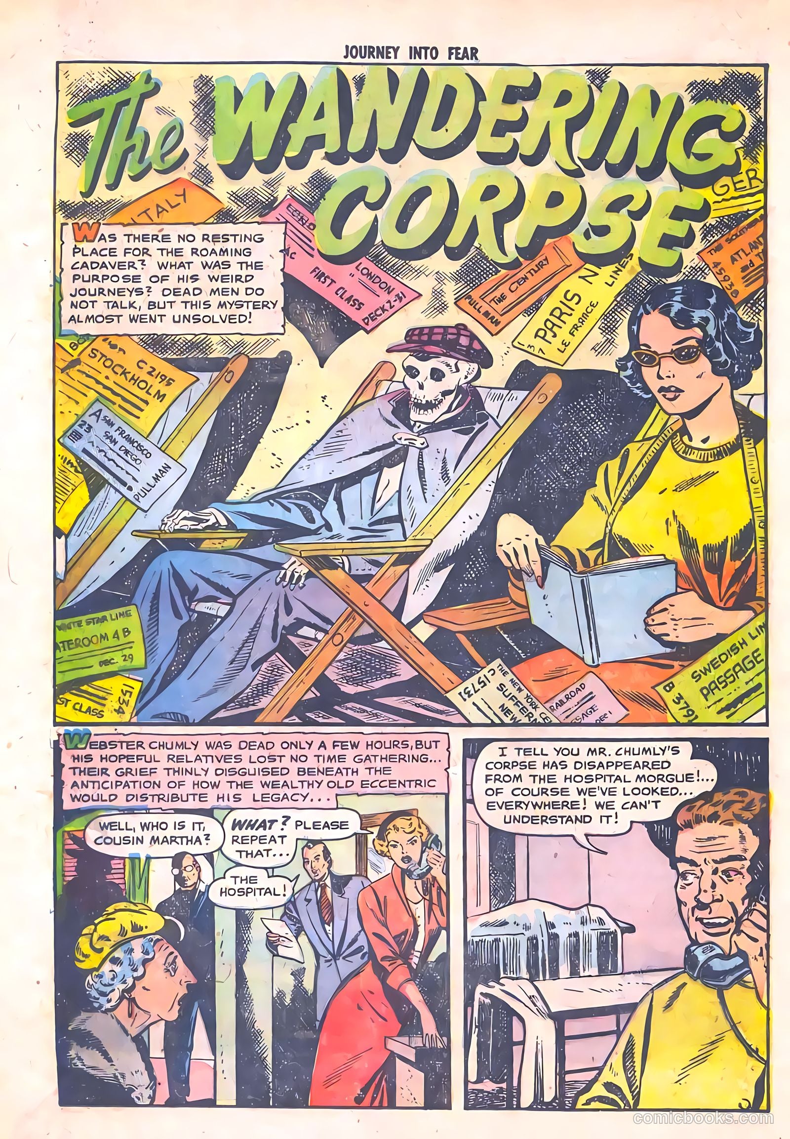 Journey into Fear #3 (1951) — page 20