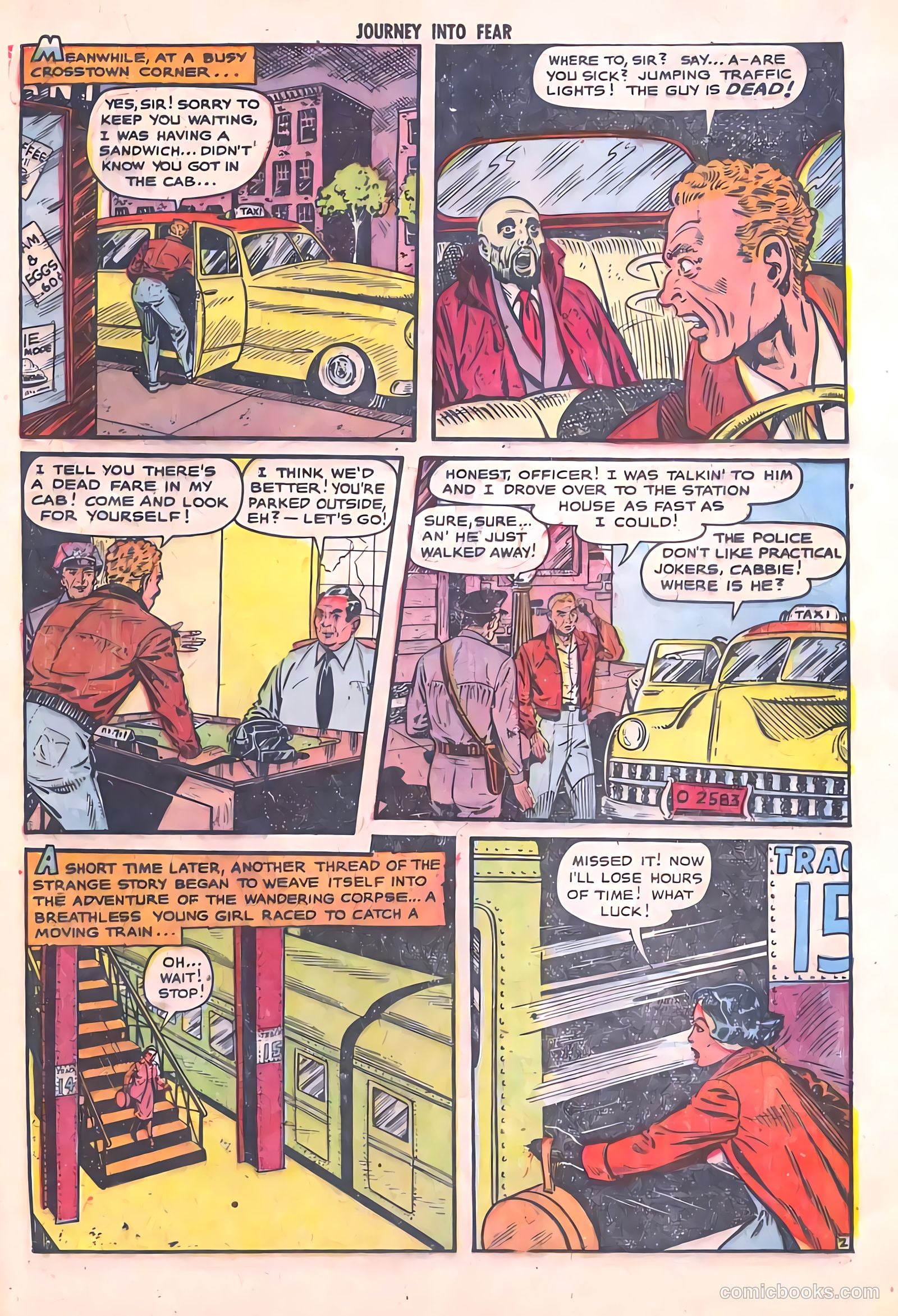 Journey into Fear #3 (1951) — page 21