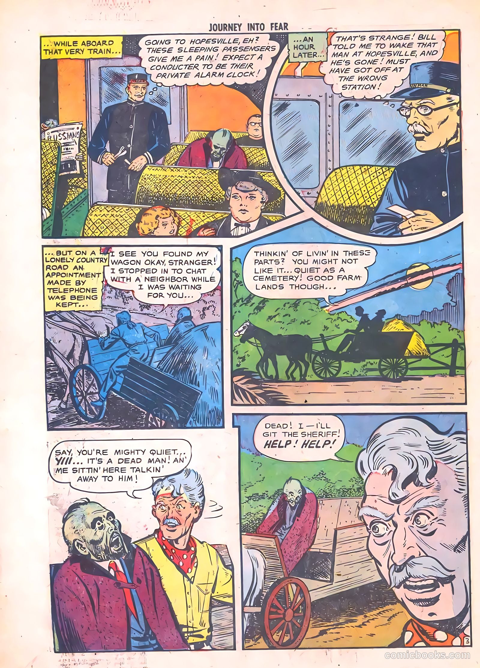Journey into Fear #3 (1951) — page 22