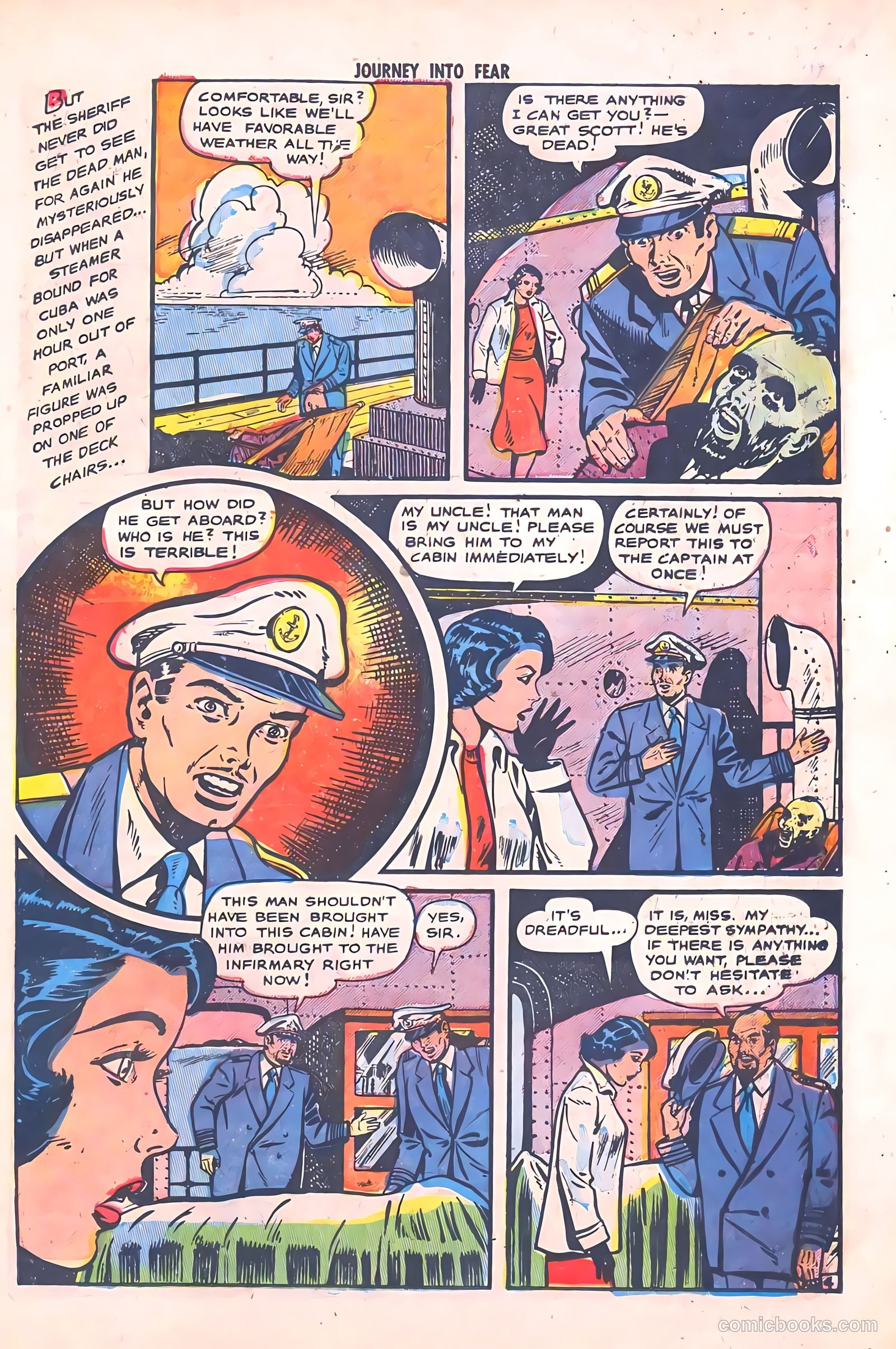 Journey into Fear #3 (1951) — page 23