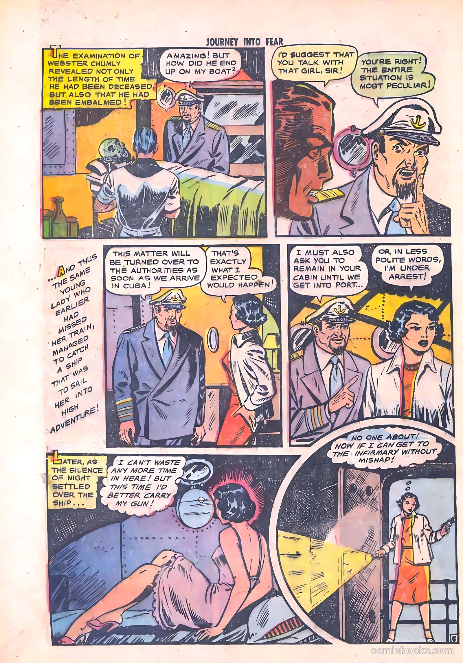 Journey into Fear #3 (1951) — page 24