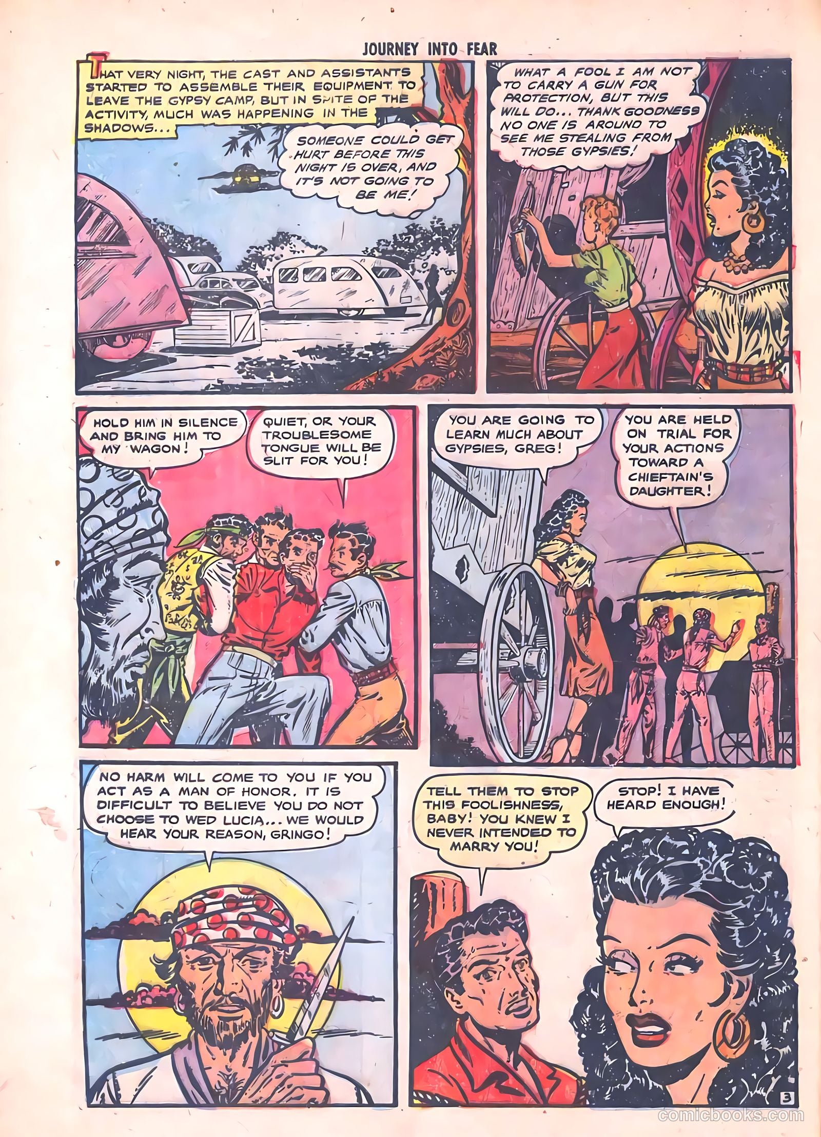 Journey into Fear #3 (1951) — page 28
