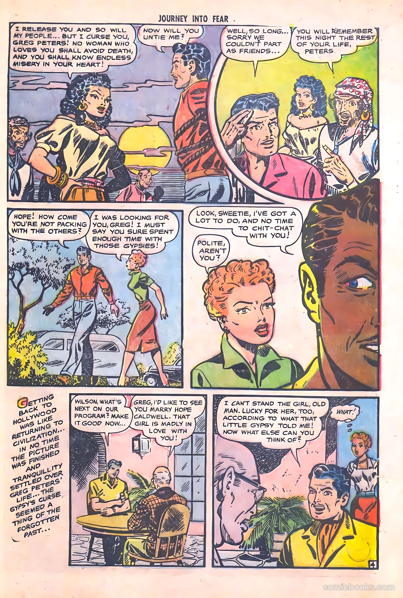 Journey into Fear #3 (1951) — page 29