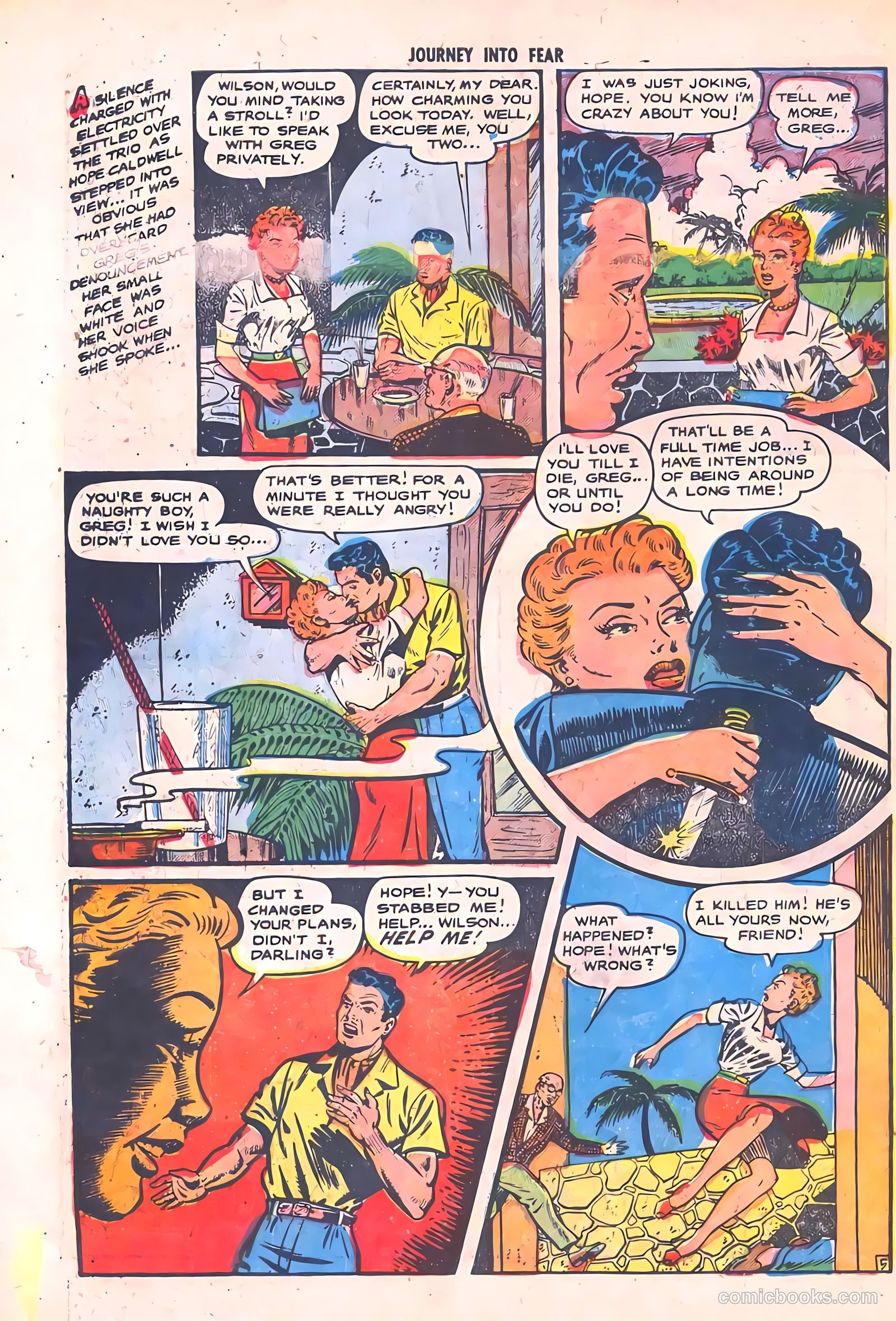 Journey into Fear #3 (1951) — page 30