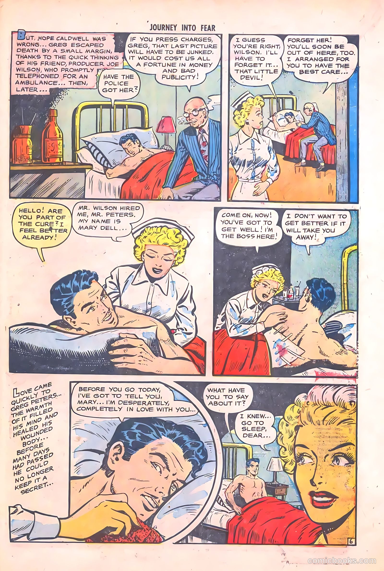 Journey into Fear #3 (1951) — page 31