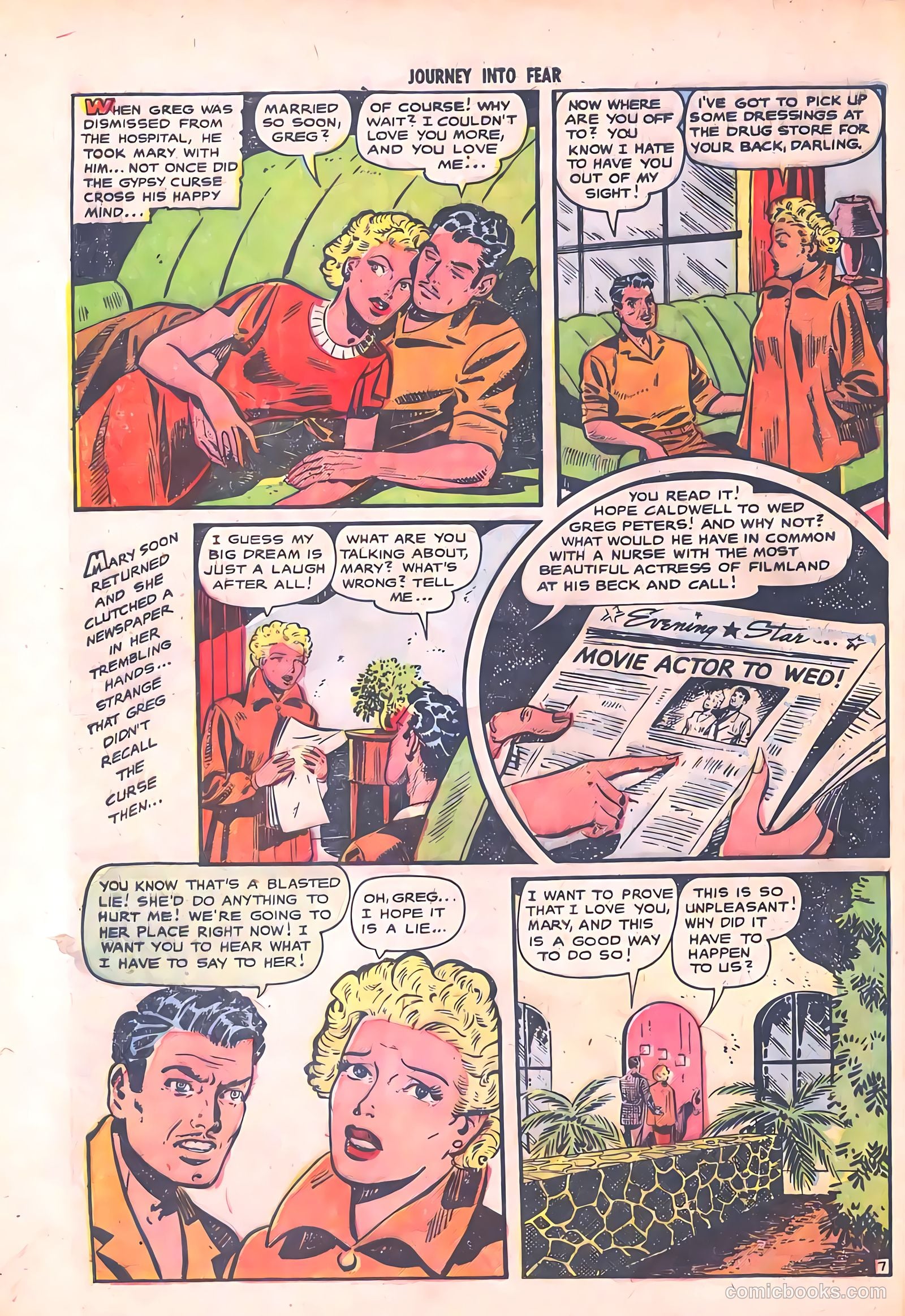 Journey into Fear #3 (1951) — page 32