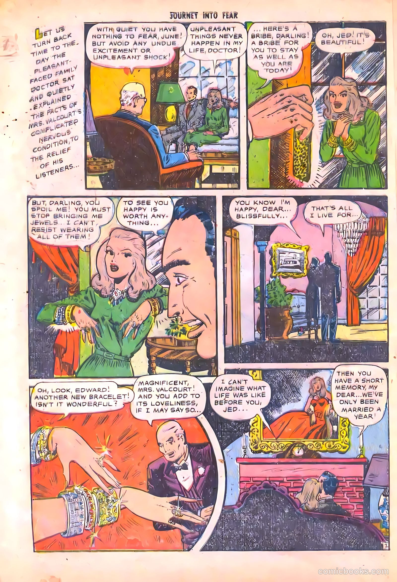 Journey into Fear #4 (1951) — page 4