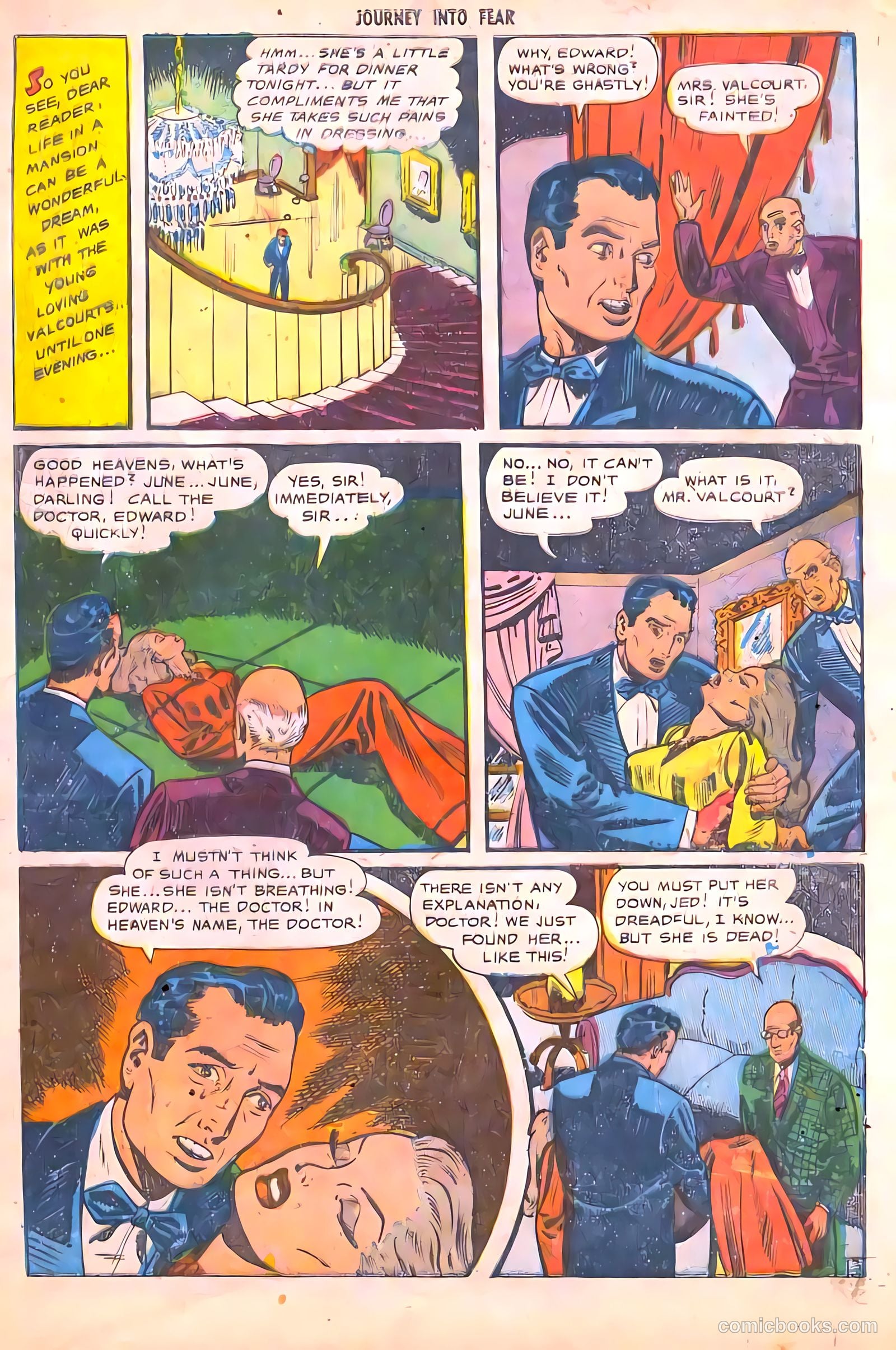 Journey into Fear #4 (1951) — page 5