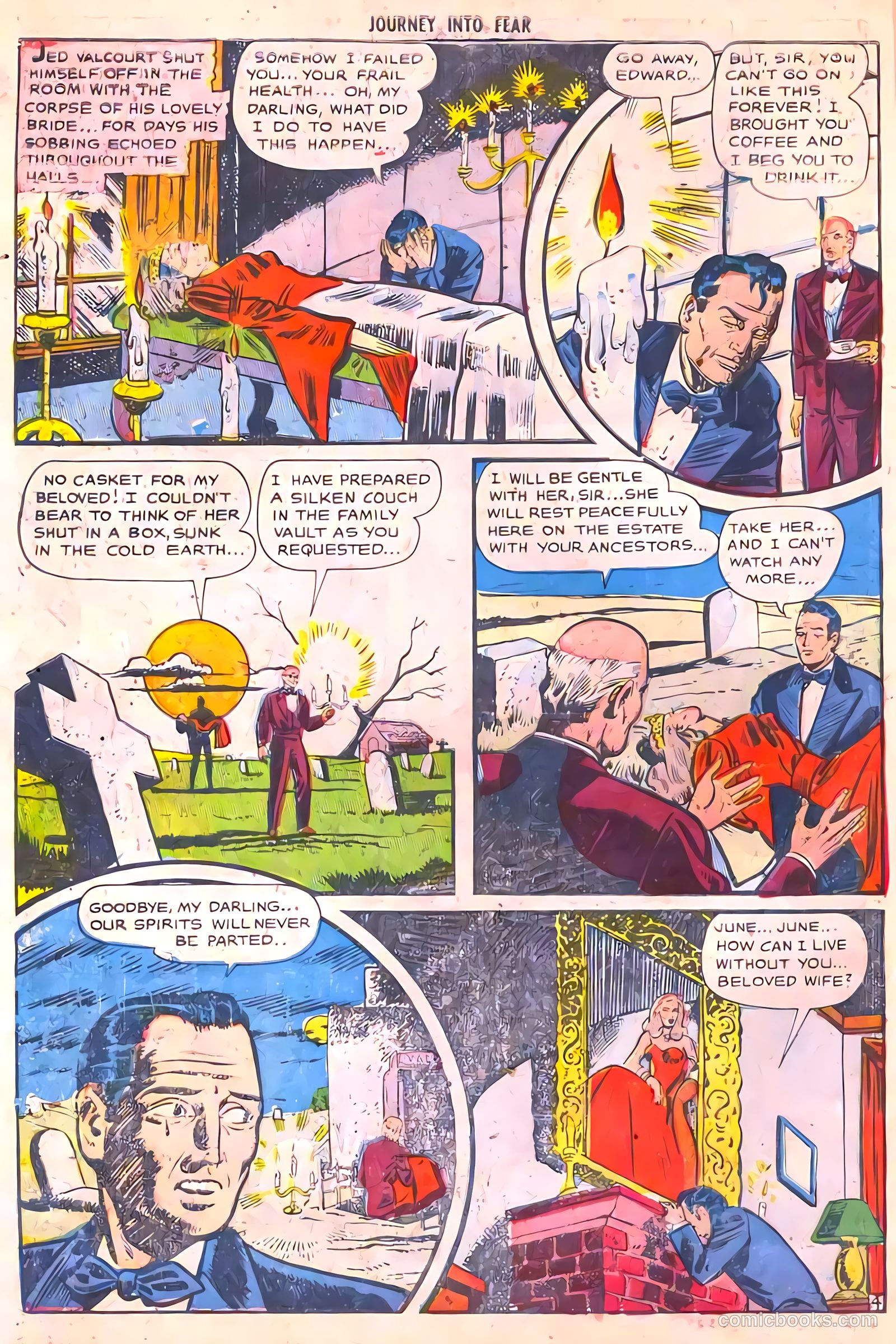 Journey into Fear #4 (1951) — page 6