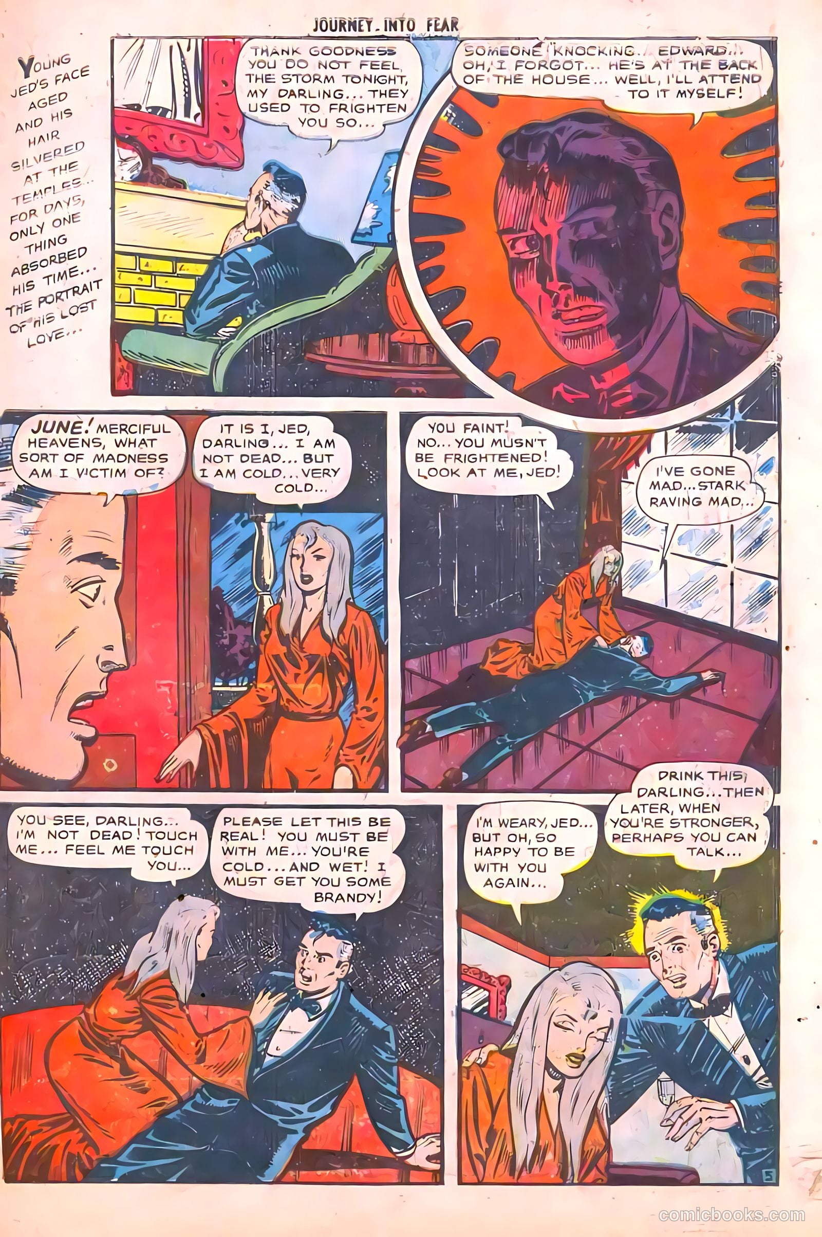 Journey into Fear #4 (1951) — page 7