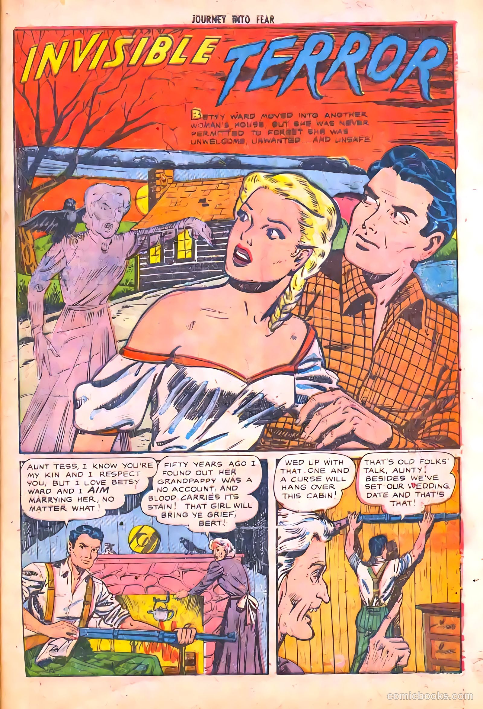 Journey into Fear #4 (1951) — page 9