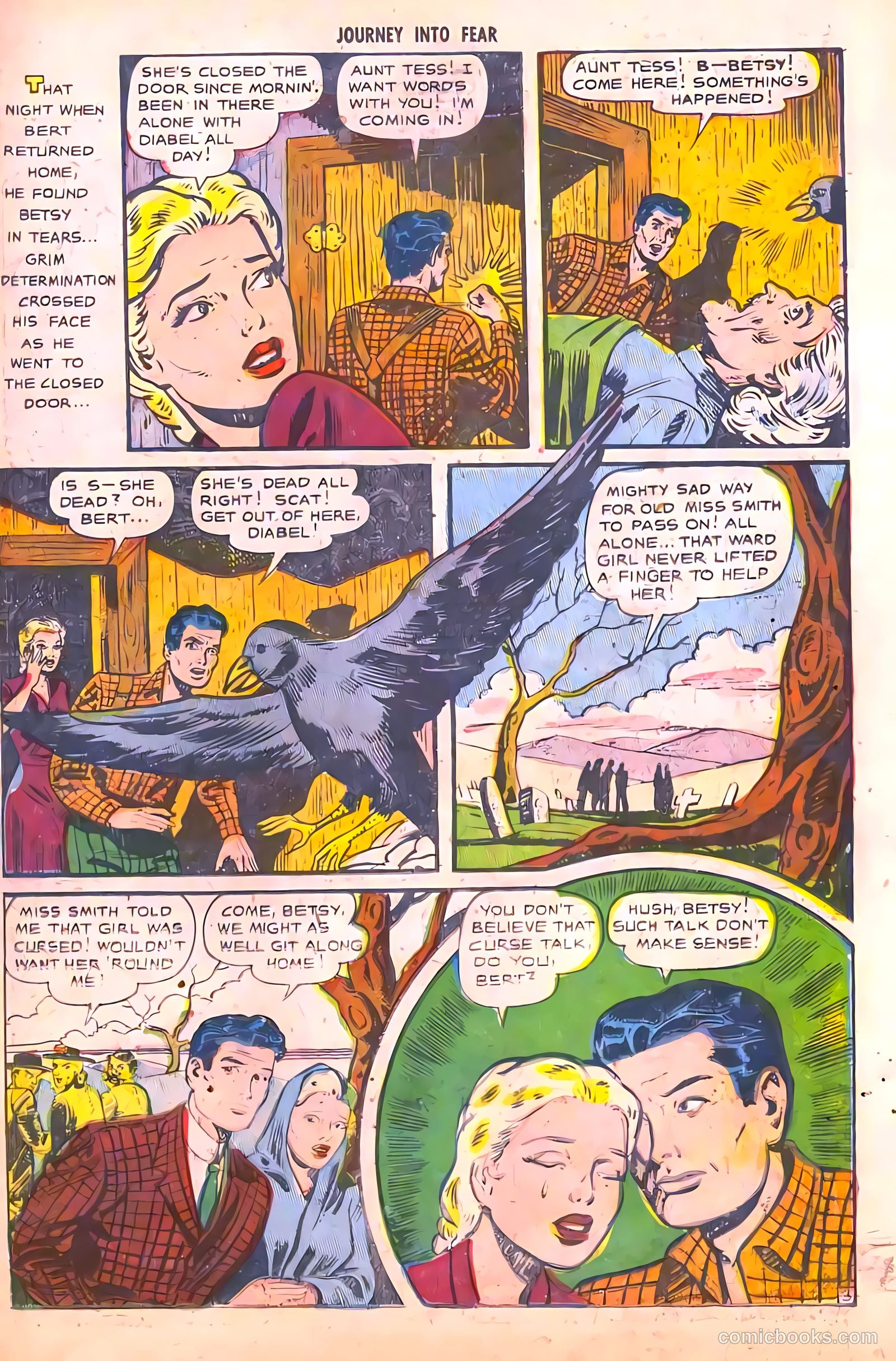 Journey into Fear #4 (1951) — page 11