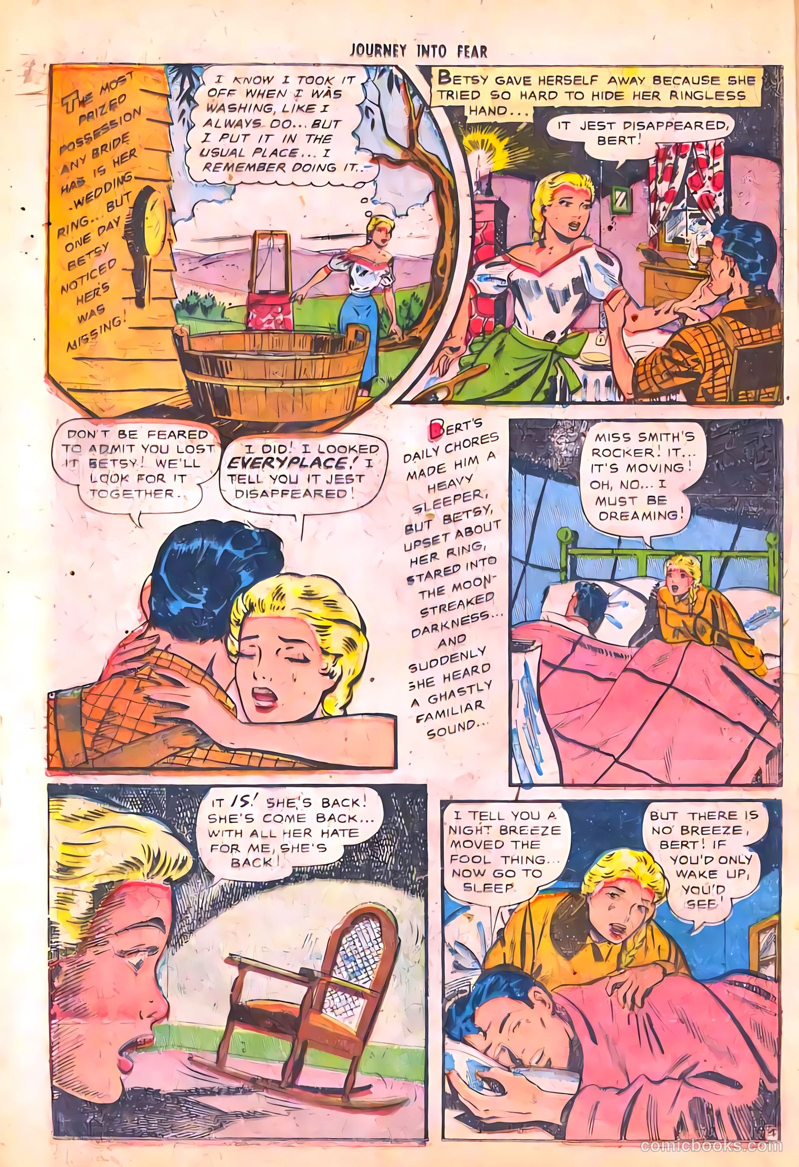 Journey into Fear #4 (1951) — page 12