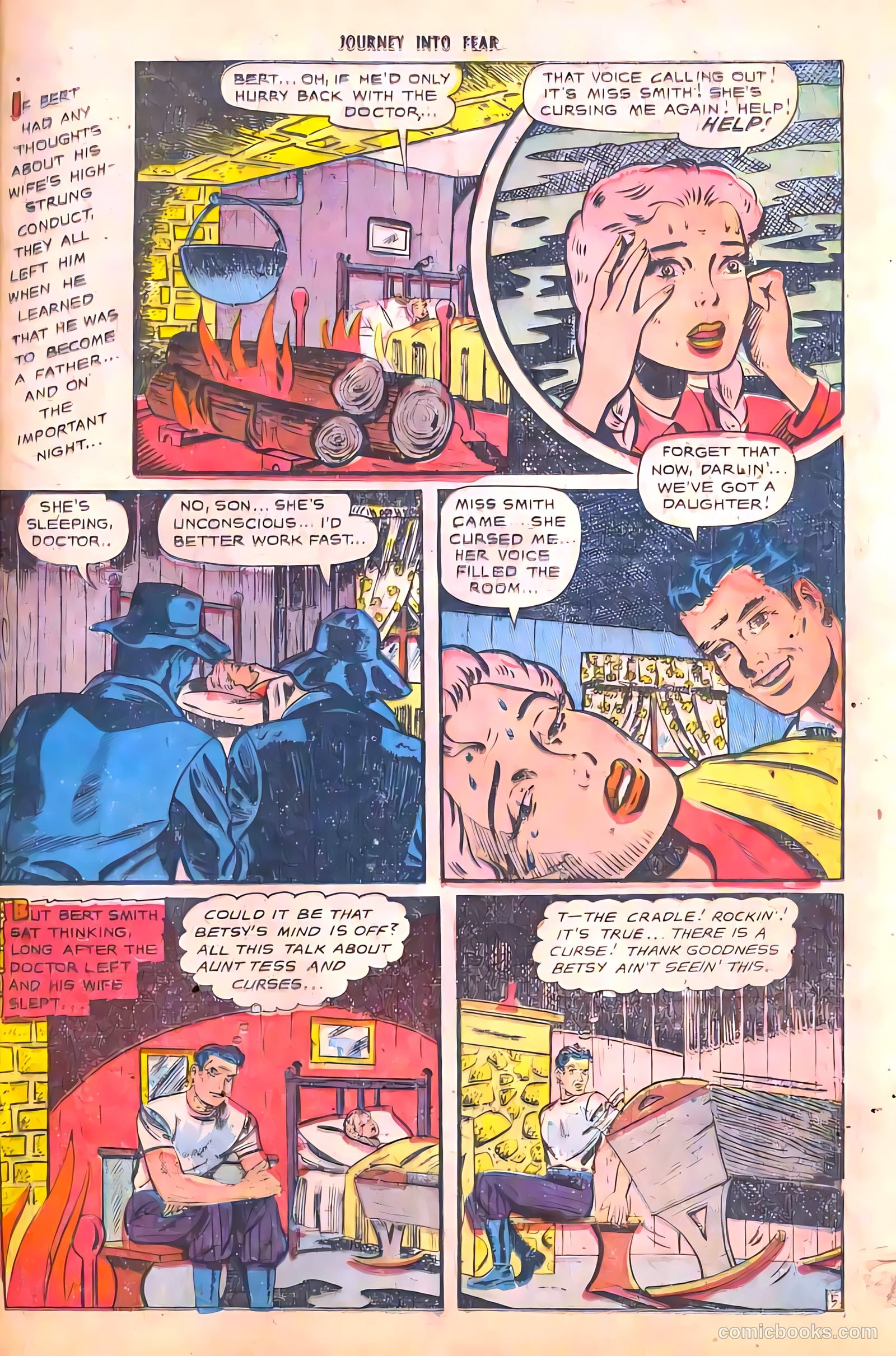 Journey into Fear #4 (1951) — page 13