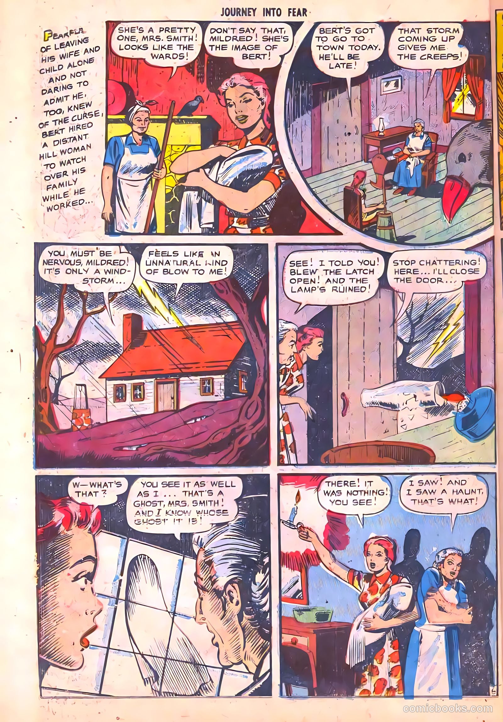 Journey into Fear #4 (1951) — page 14