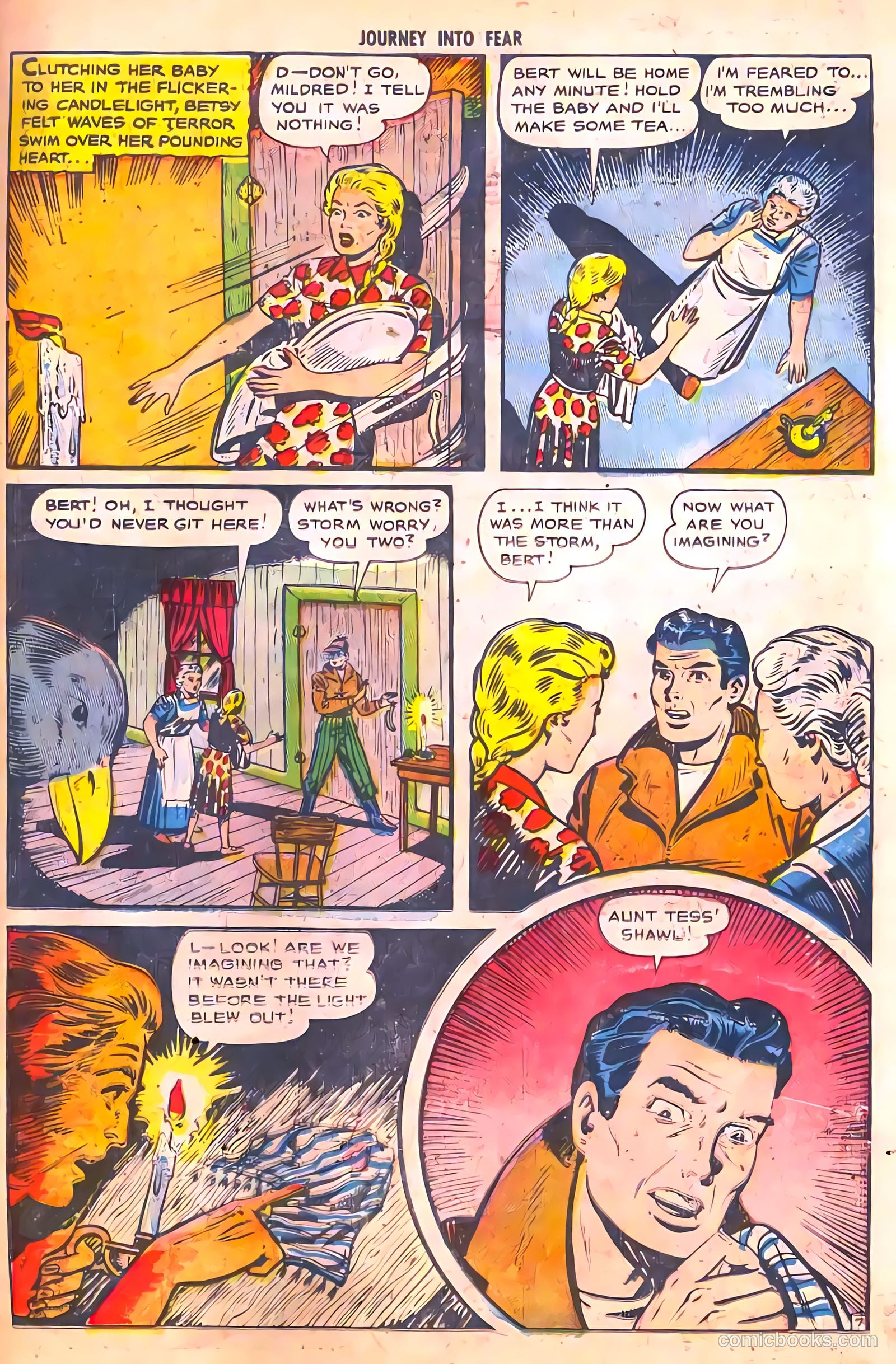 Journey into Fear #4 (1951) — page 15