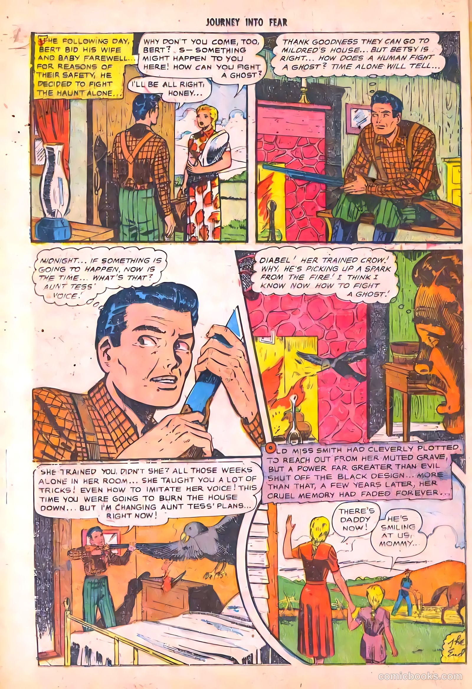 Journey into Fear #4 (1951) — page 16