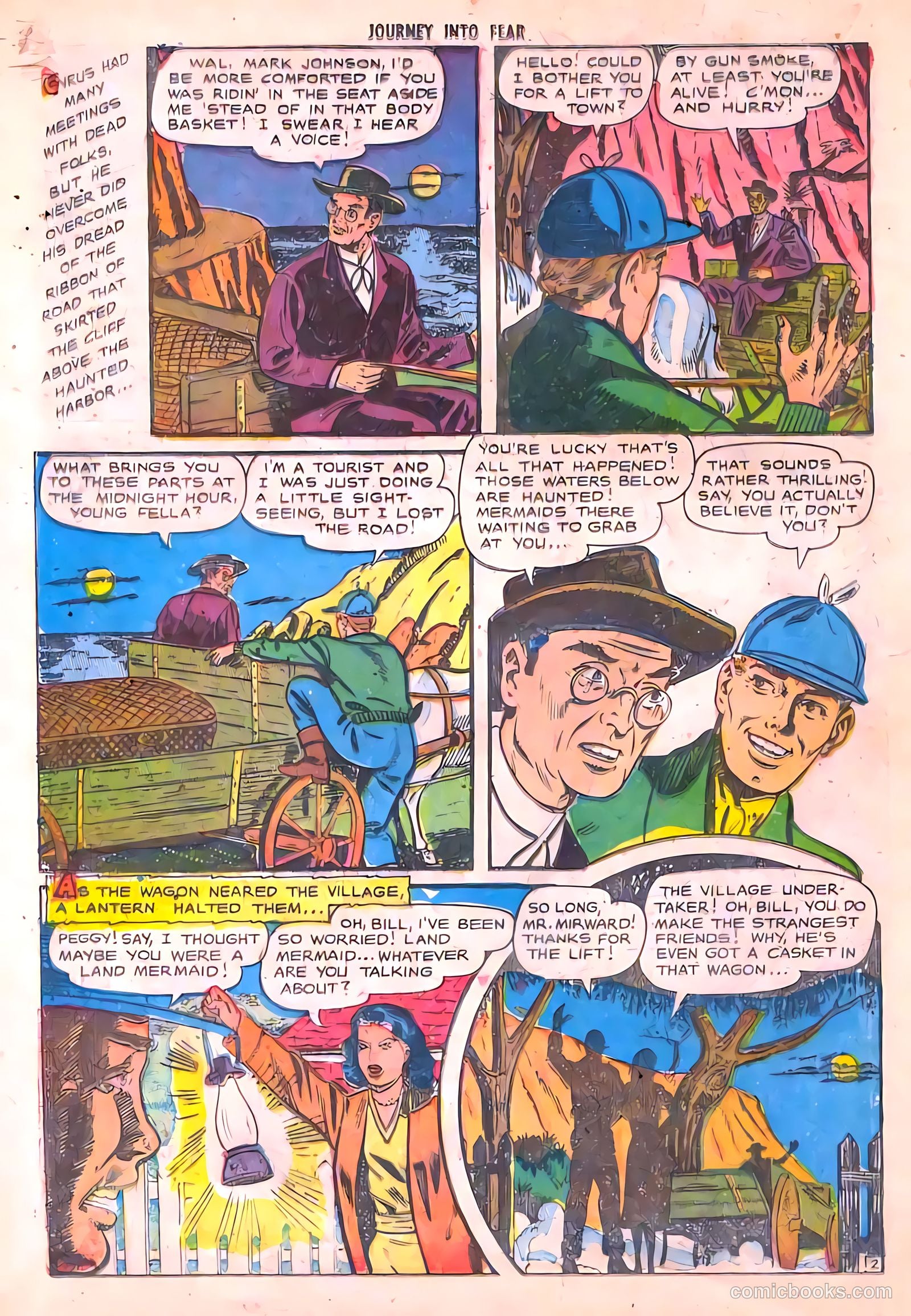 Journey into Fear #4 (1951) — page 20