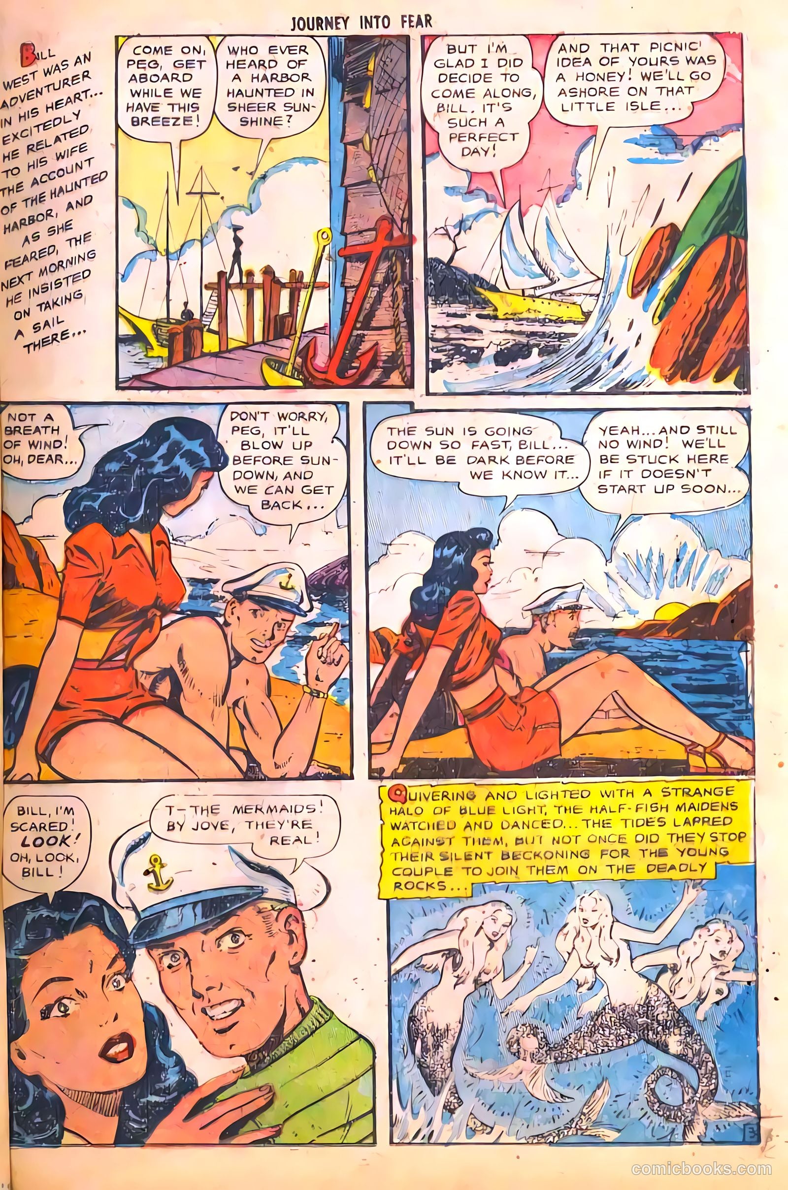 Journey into Fear #4 (1951) — page 21