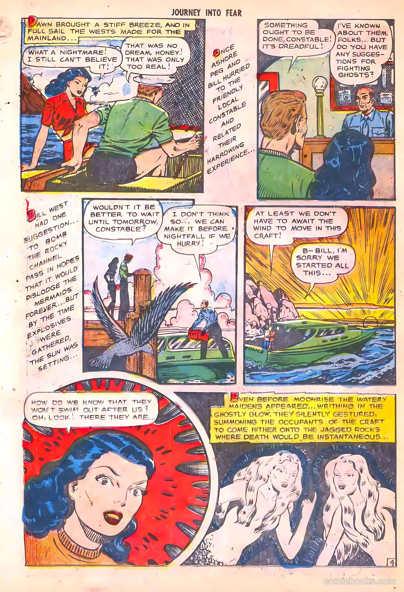 Journey into Fear #4 (1951) — page 22
