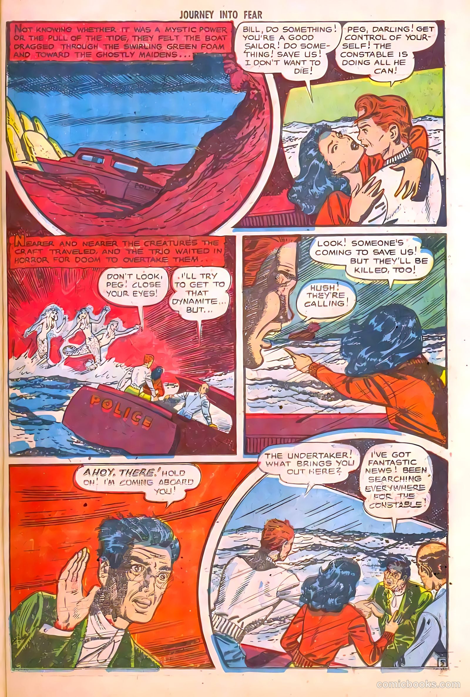 Journey into Fear #4 (1951) — page 23