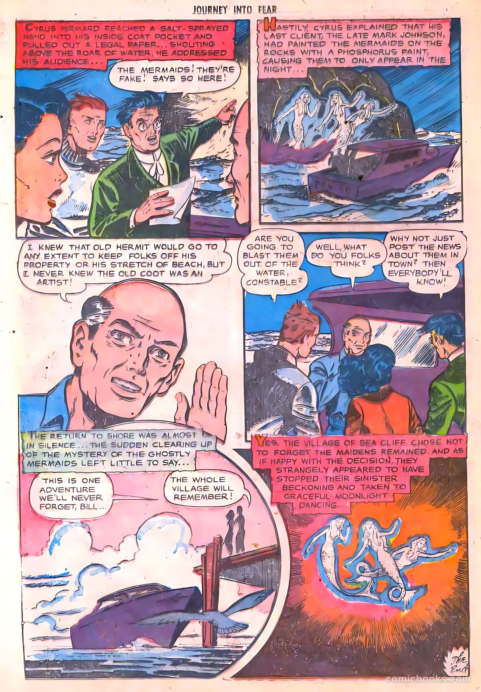 Journey into Fear #4 (1951) — page 24