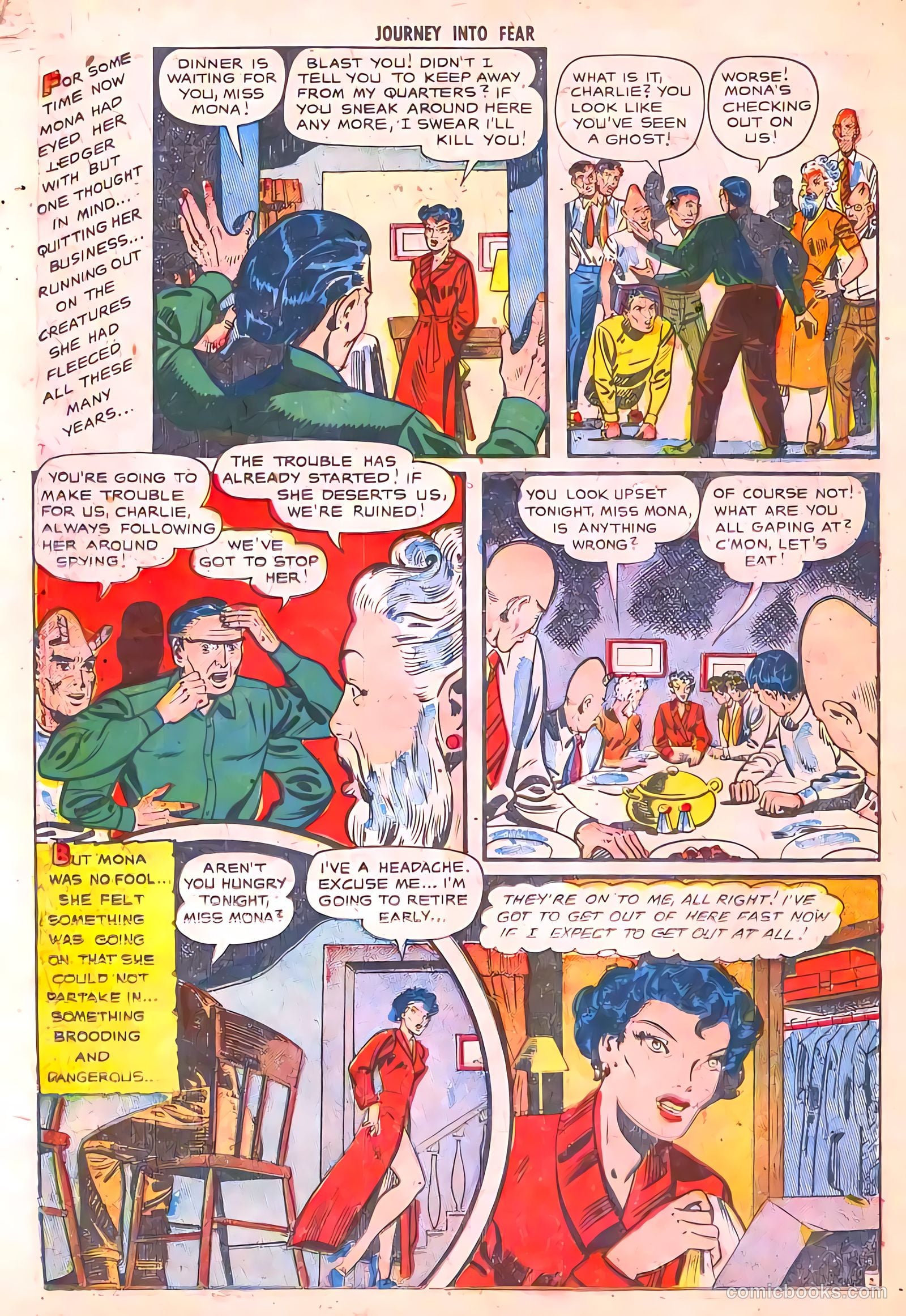 Journey into Fear #4 (1951) — page 26