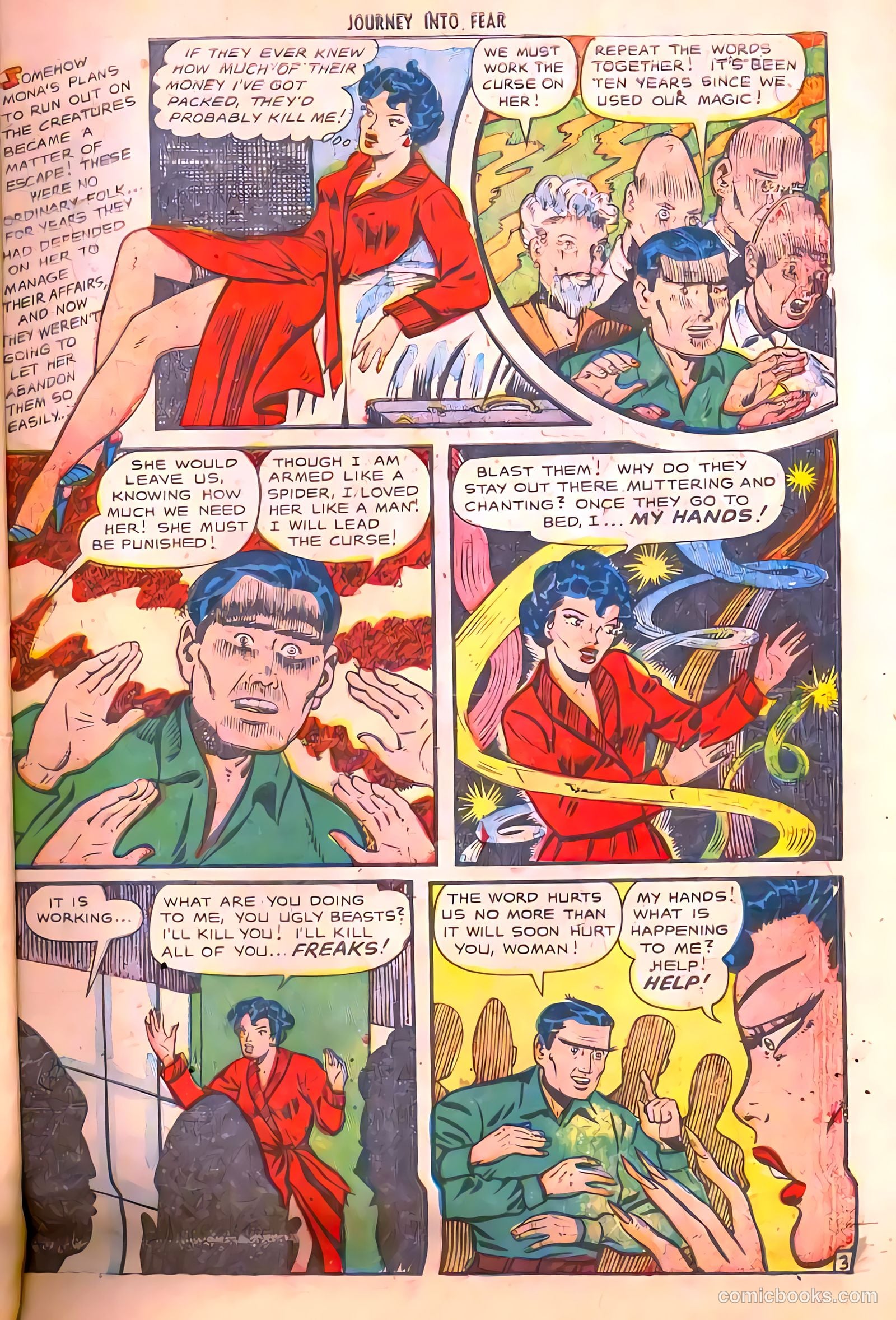 Journey into Fear #4 (1951) — page 27