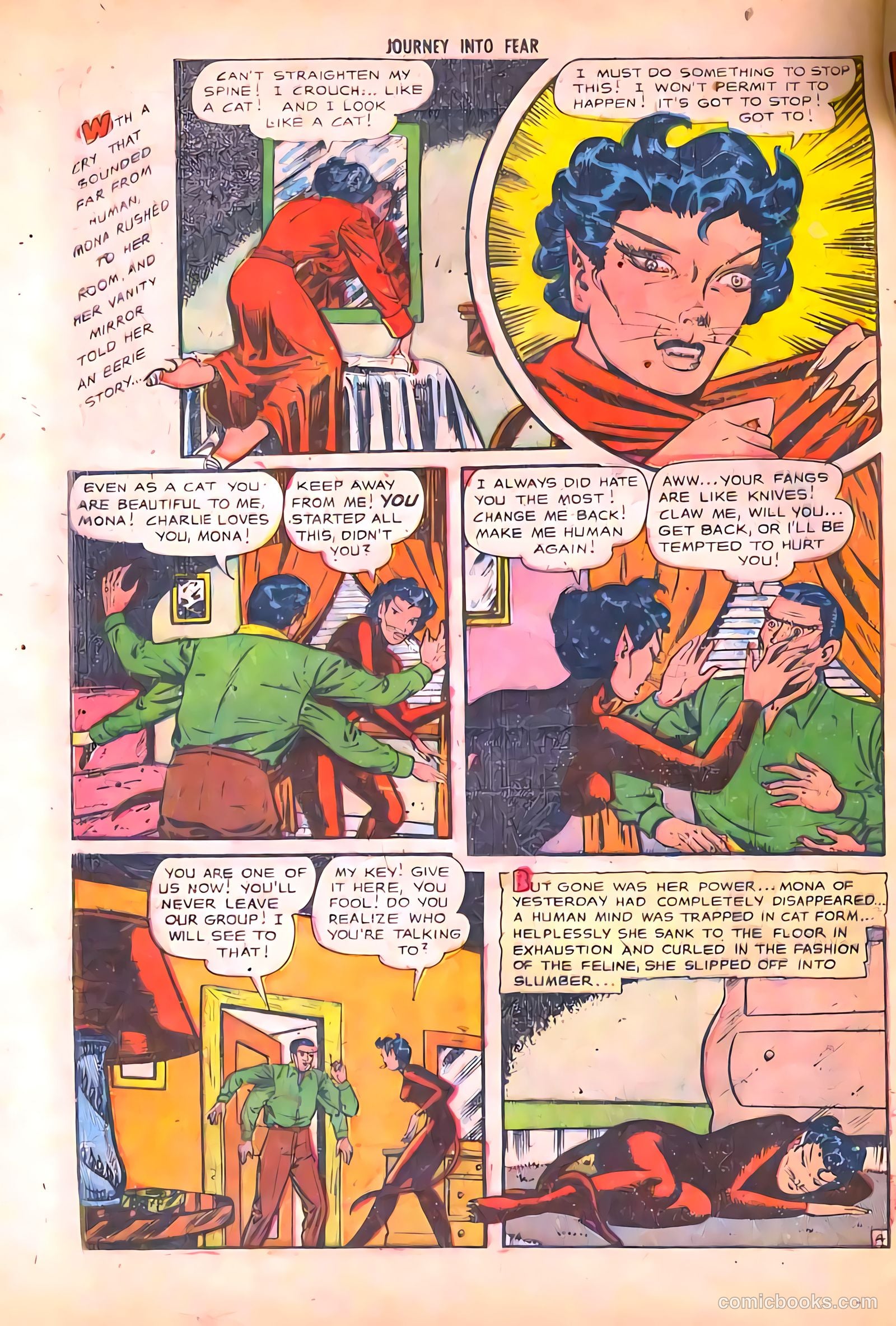 Journey into Fear #4 (1951) — page 28