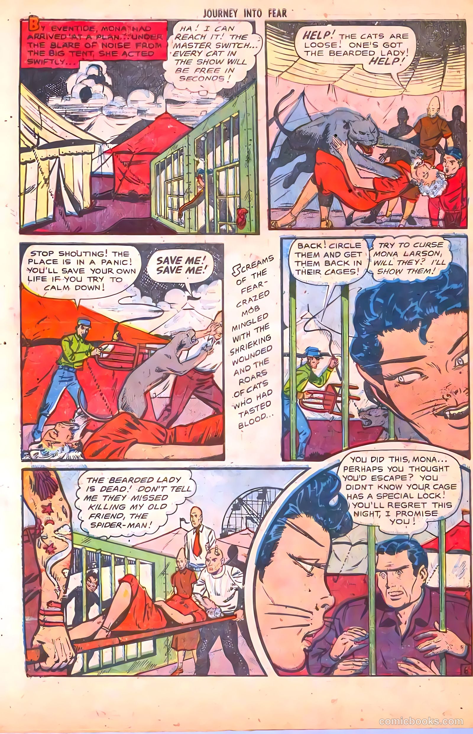 Journey into Fear #4 (1951) — page 30