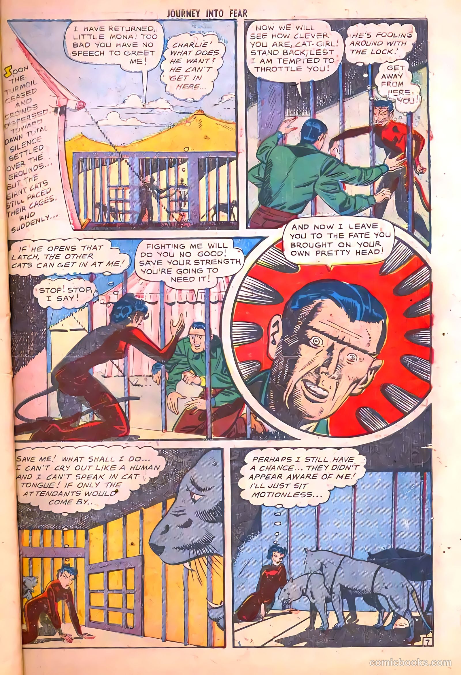 Journey into Fear #4 (1951) — page 31