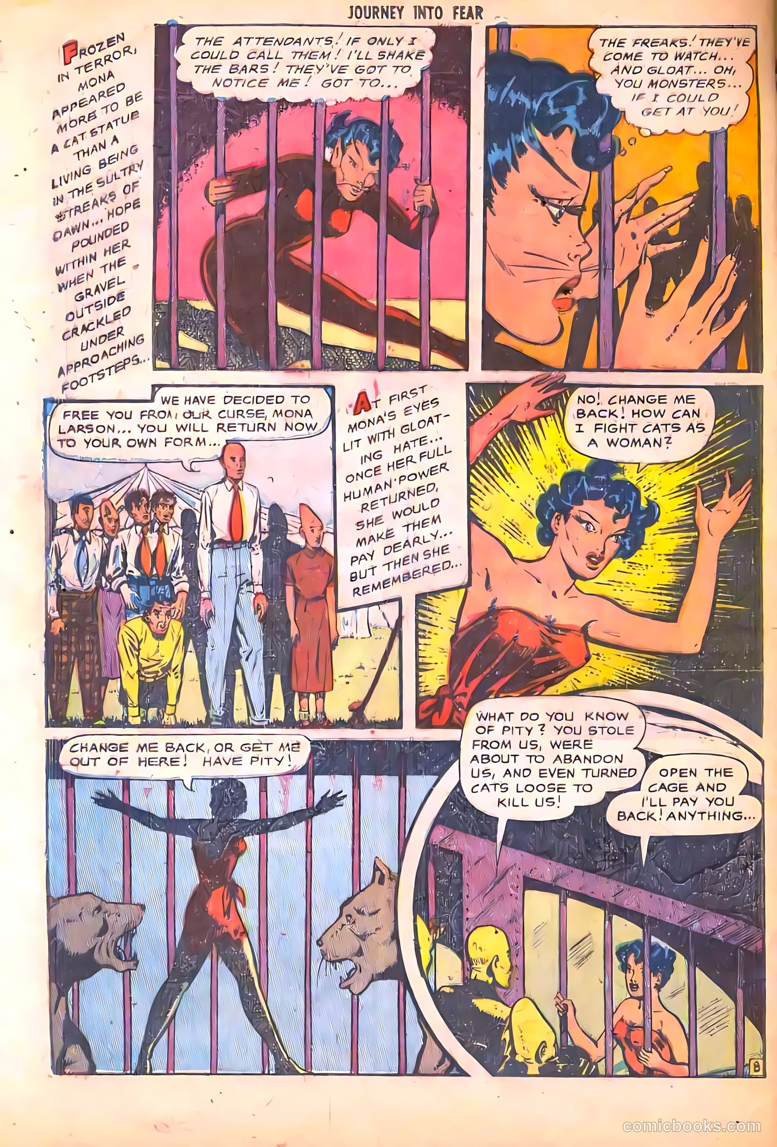 Journey into Fear #4 (1951) — page 32
