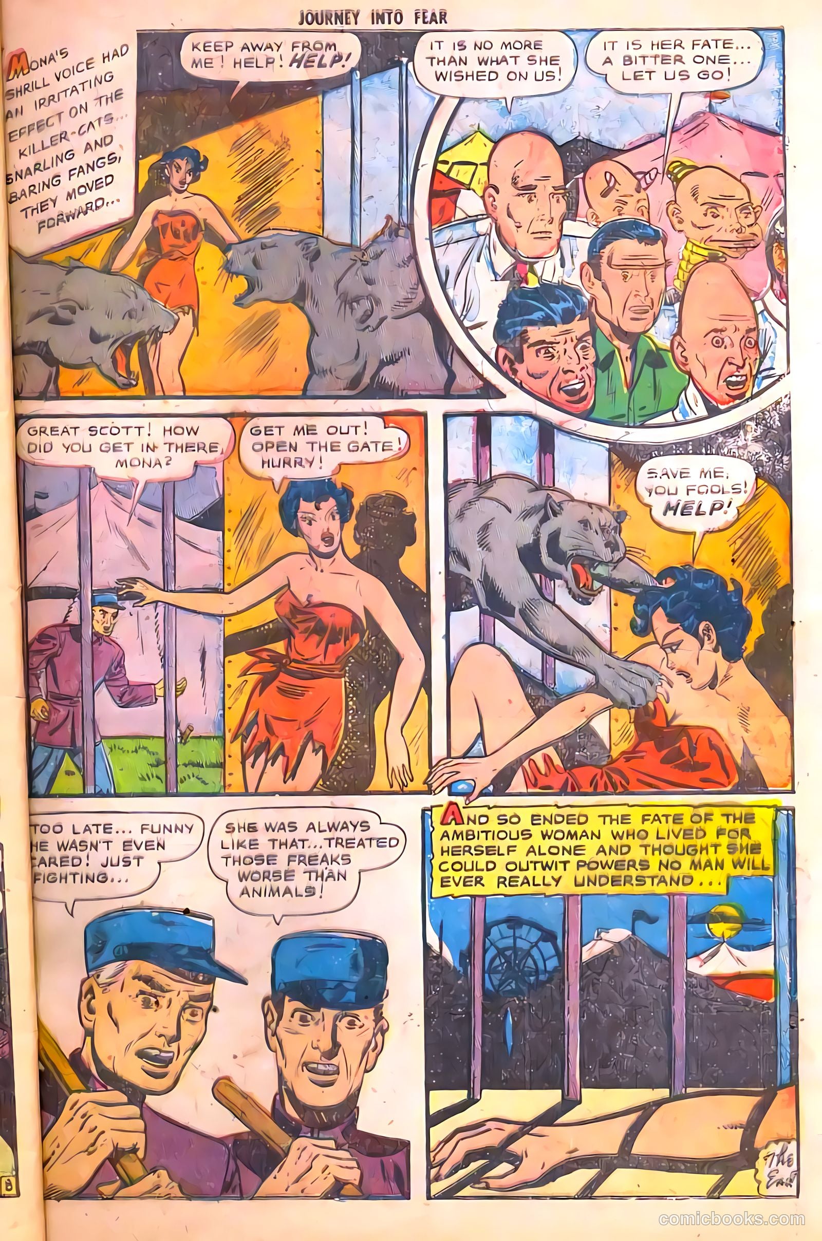 Journey into Fear #4 (1951) — page 33