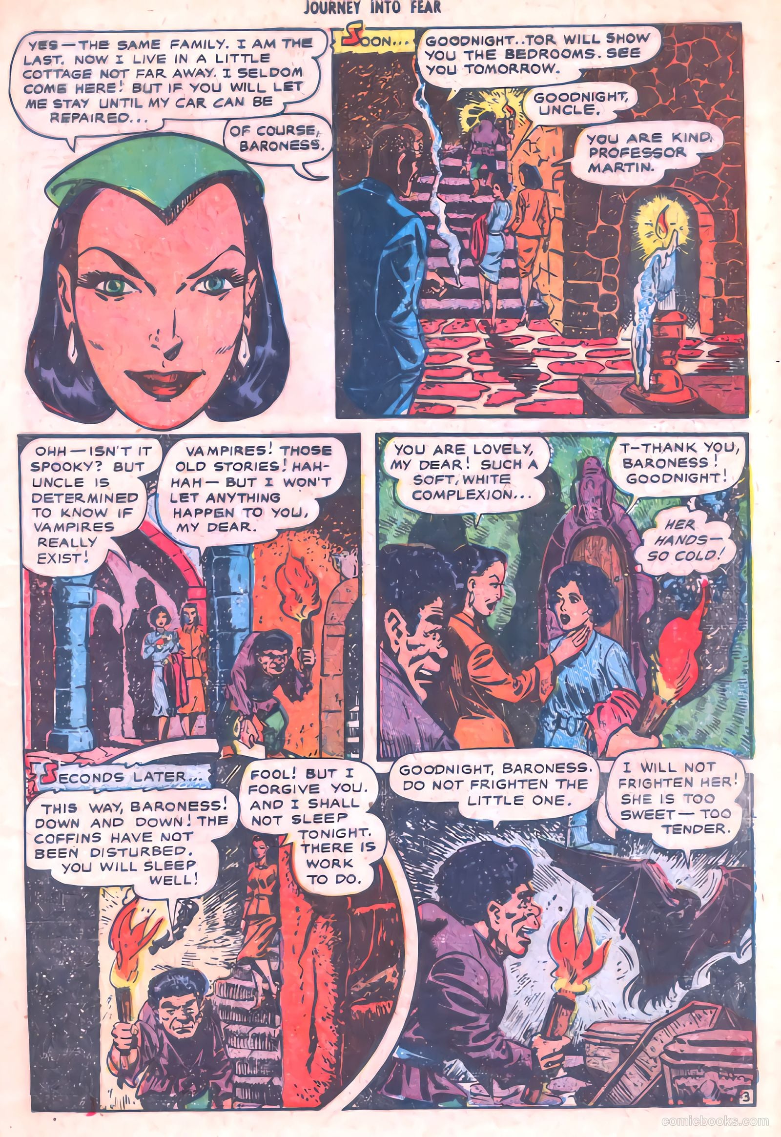 Journey into Fear #6 (1952) — page 5
