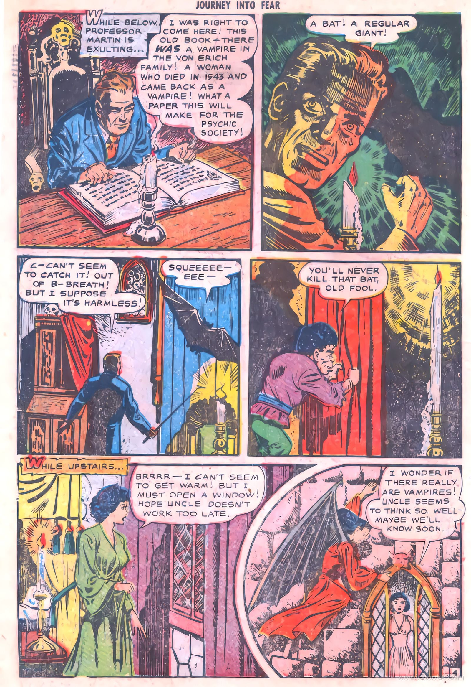 Journey into Fear #6 (1952) — page 6