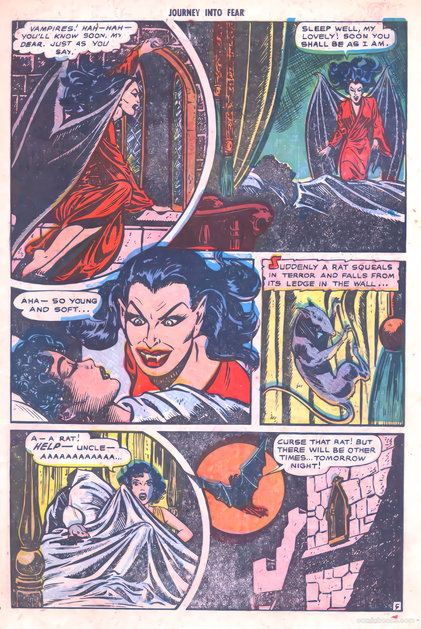 Journey into Fear #6 (1952) — page 7