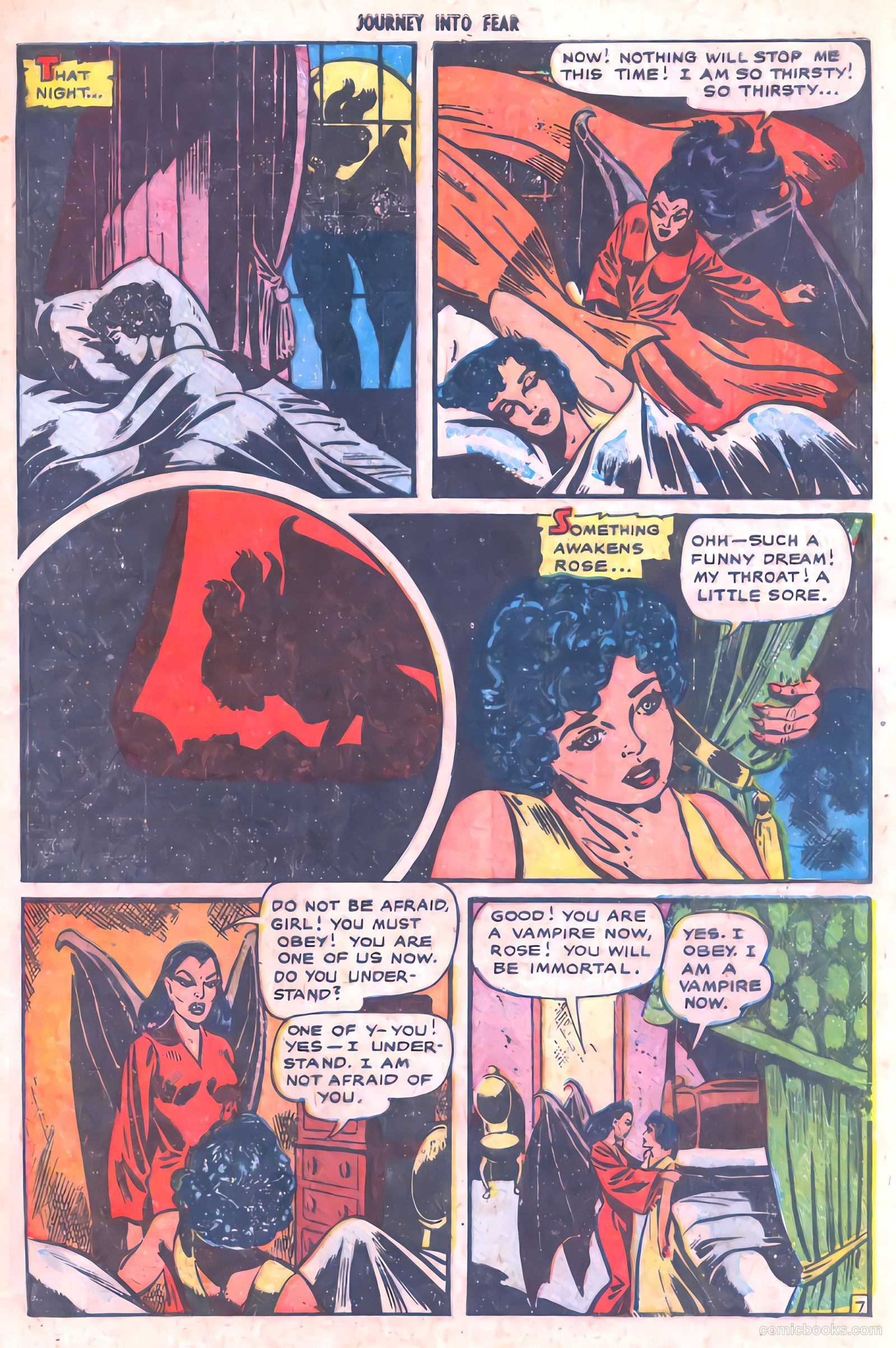 Journey into Fear #6 (1952) — page 9