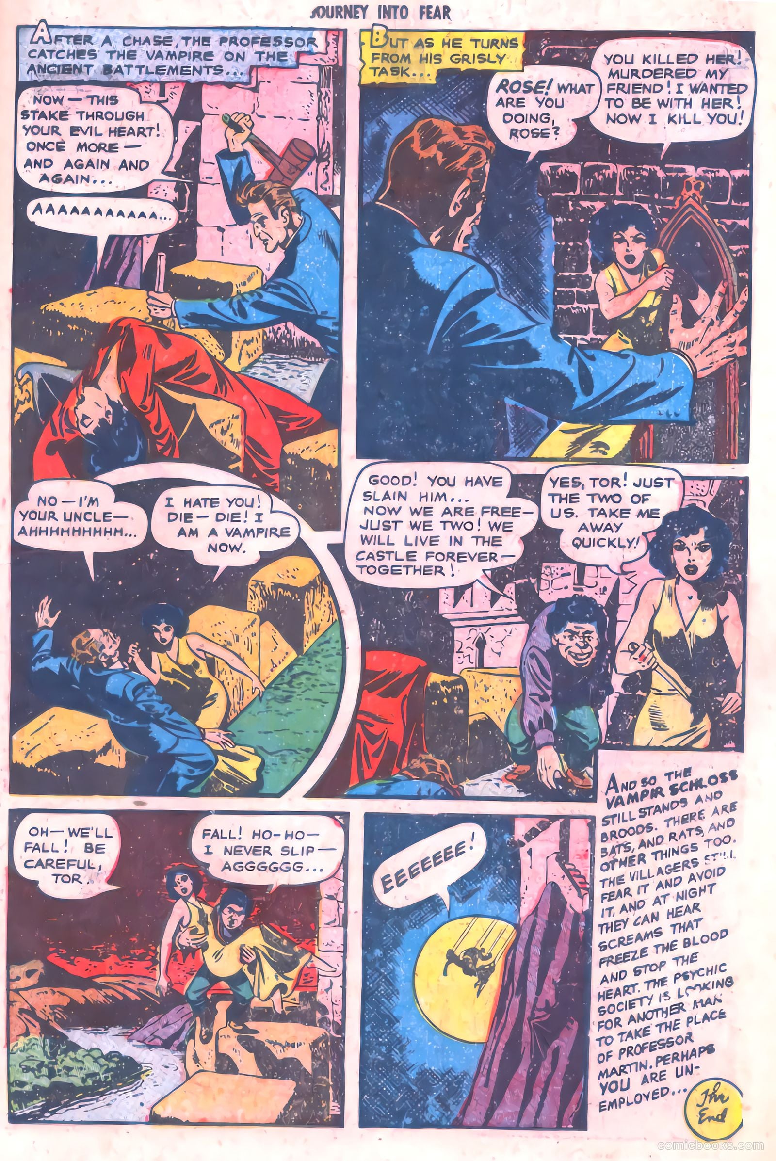 Journey into Fear #6 (1952) — page 11