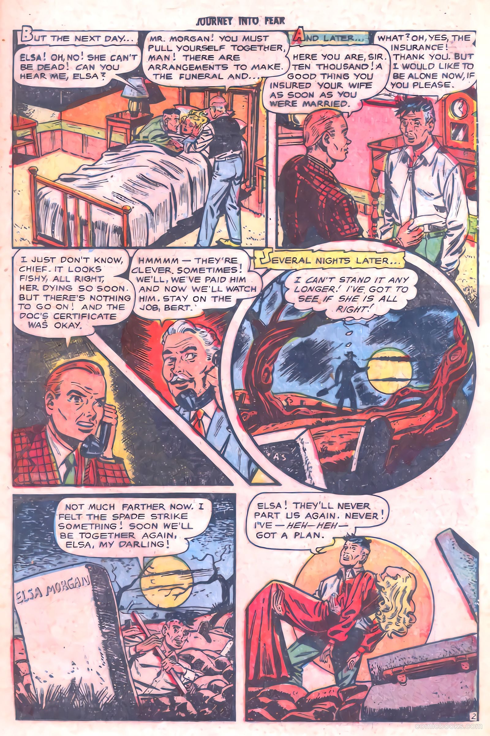 Journey into Fear #6 (1952) — page 13