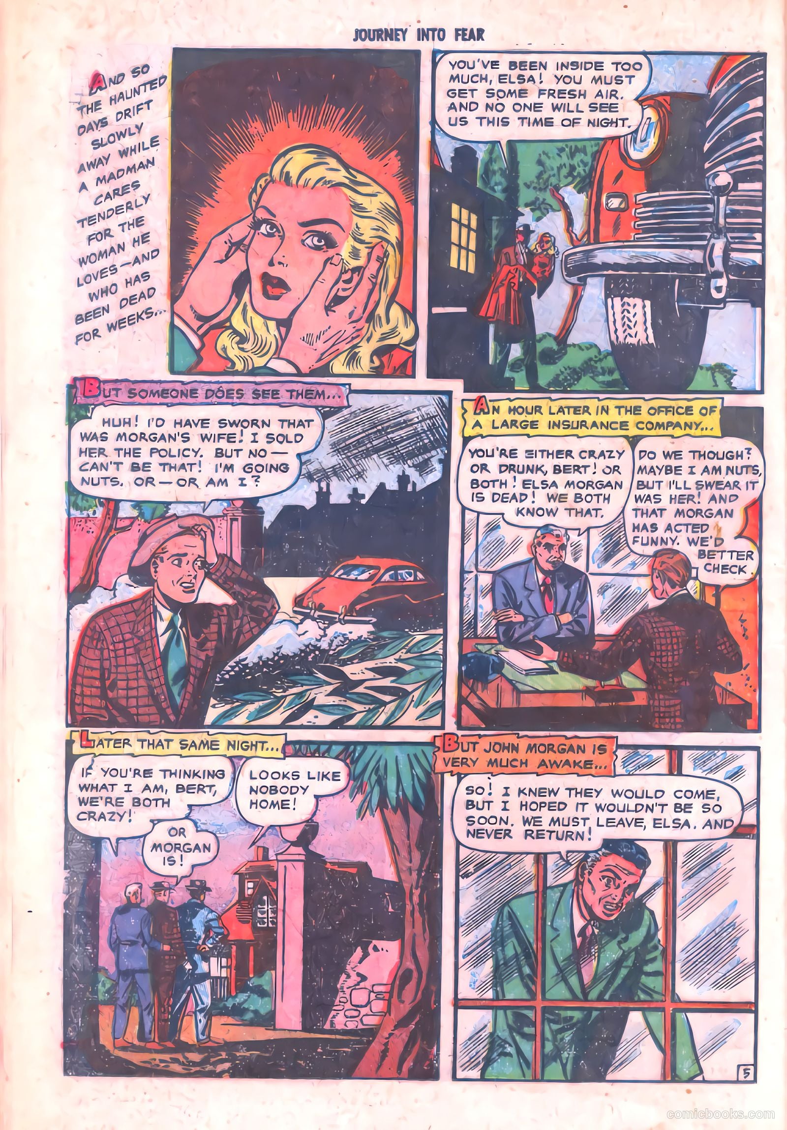 Journey into Fear #6 (1952) — page 16