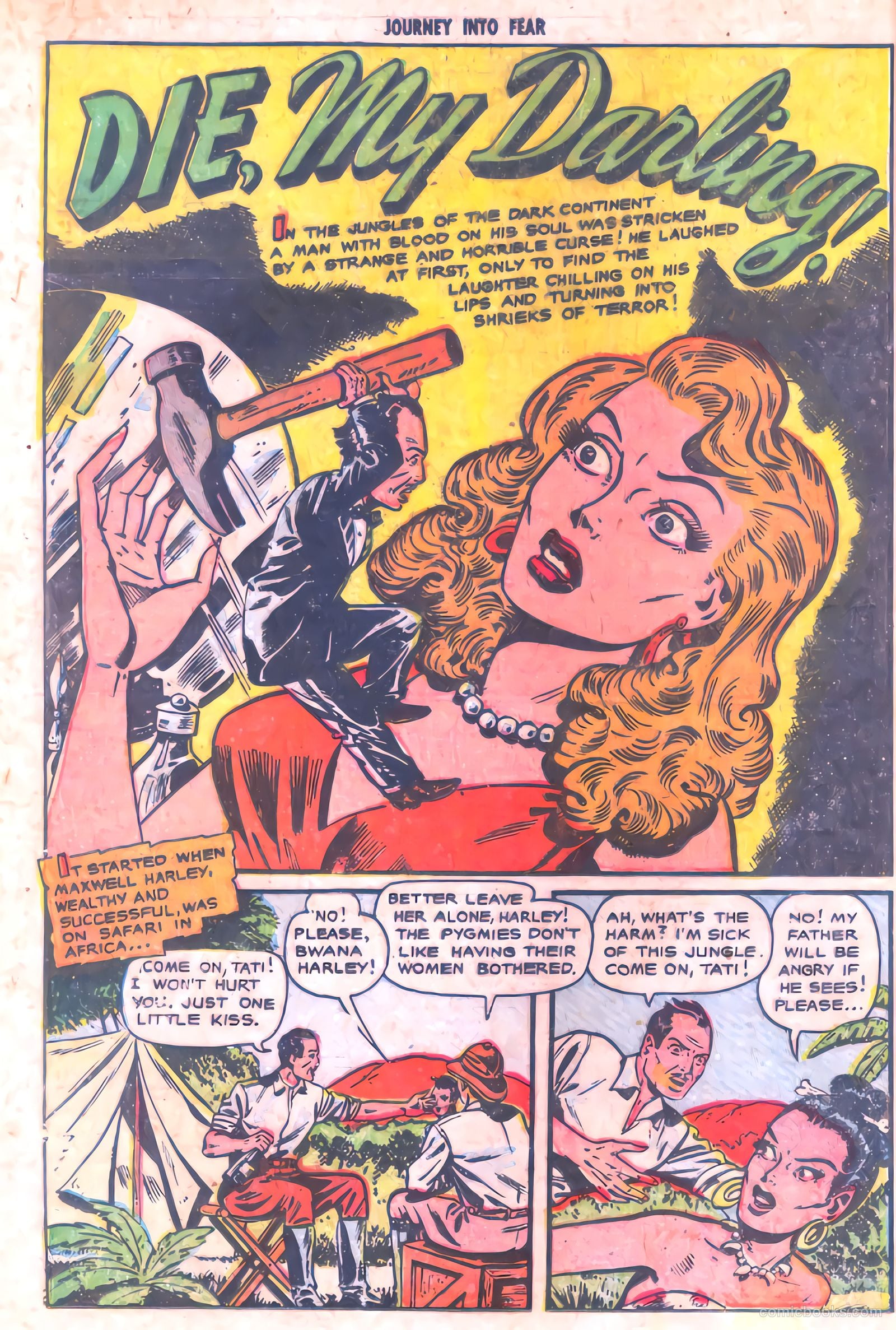 Journey into Fear #6 (1952) — page 20