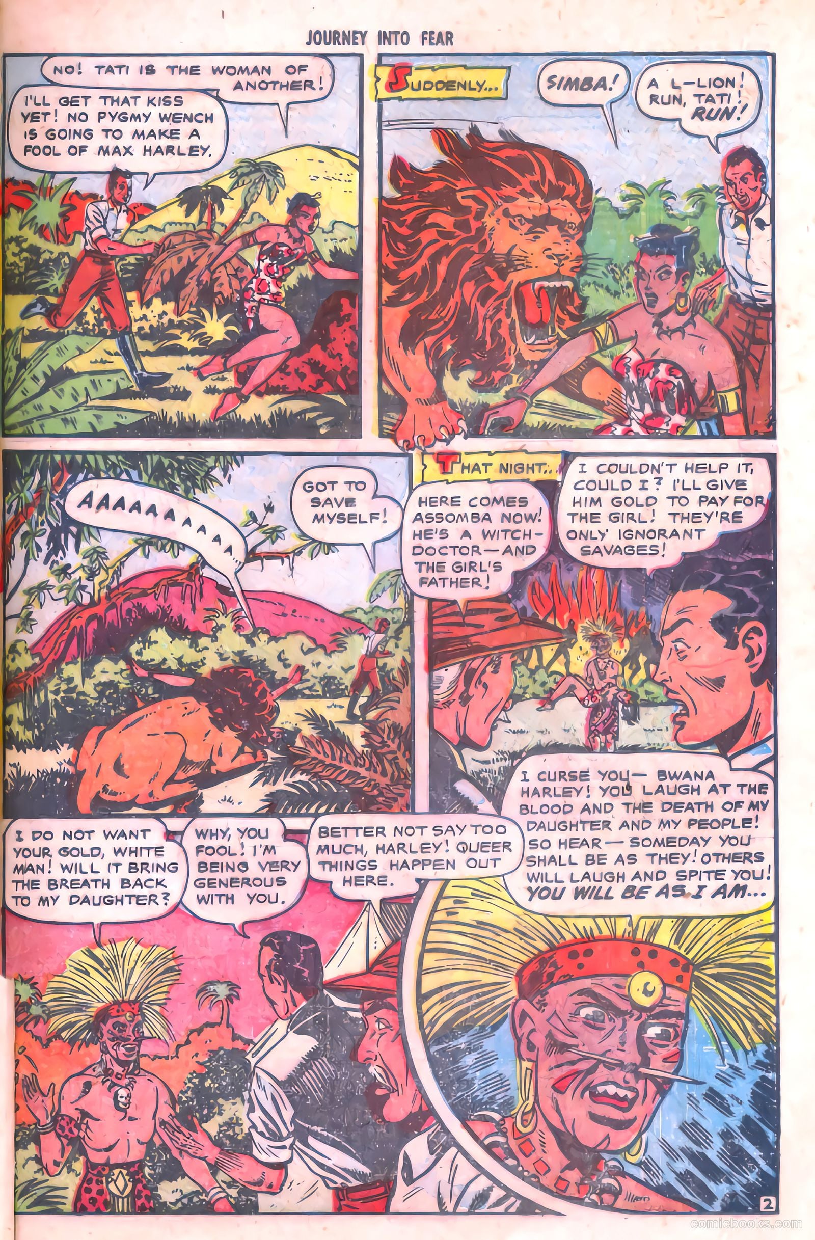 Journey into Fear #6 (1952) — page 21