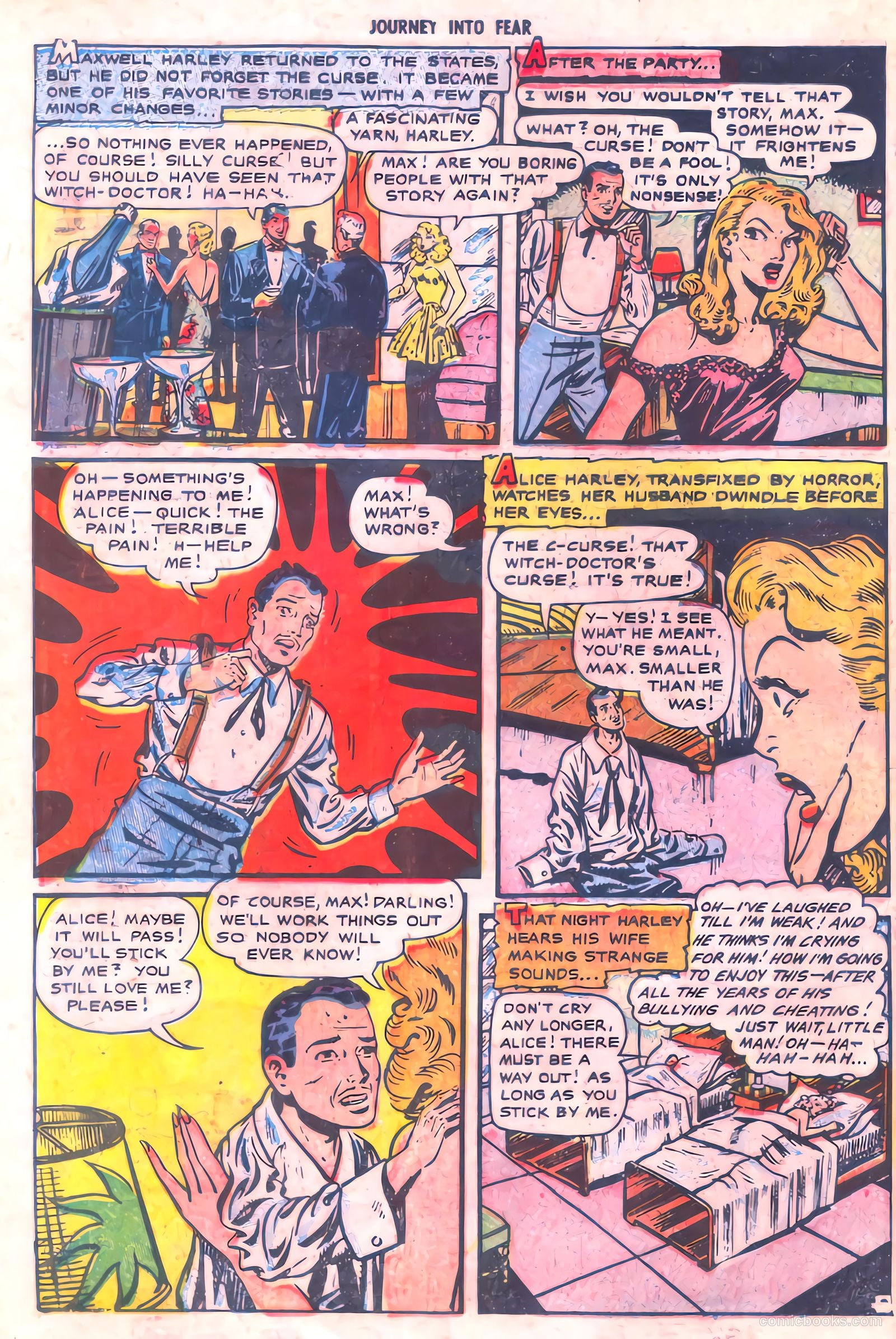 Journey into Fear #6 (1952) — page 22