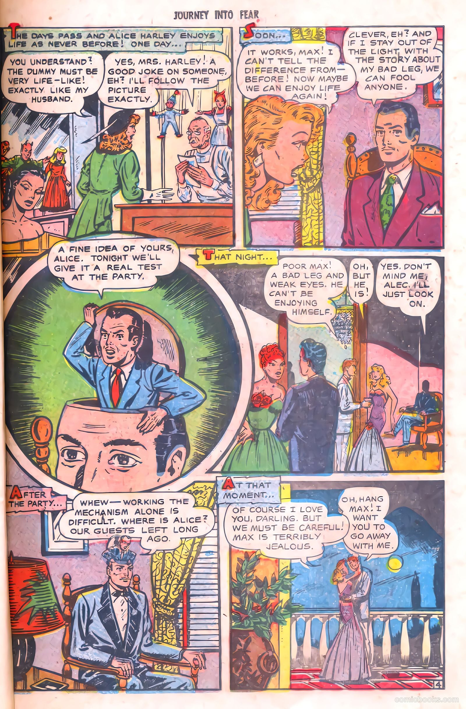 Journey into Fear #6 (1952) — page 23