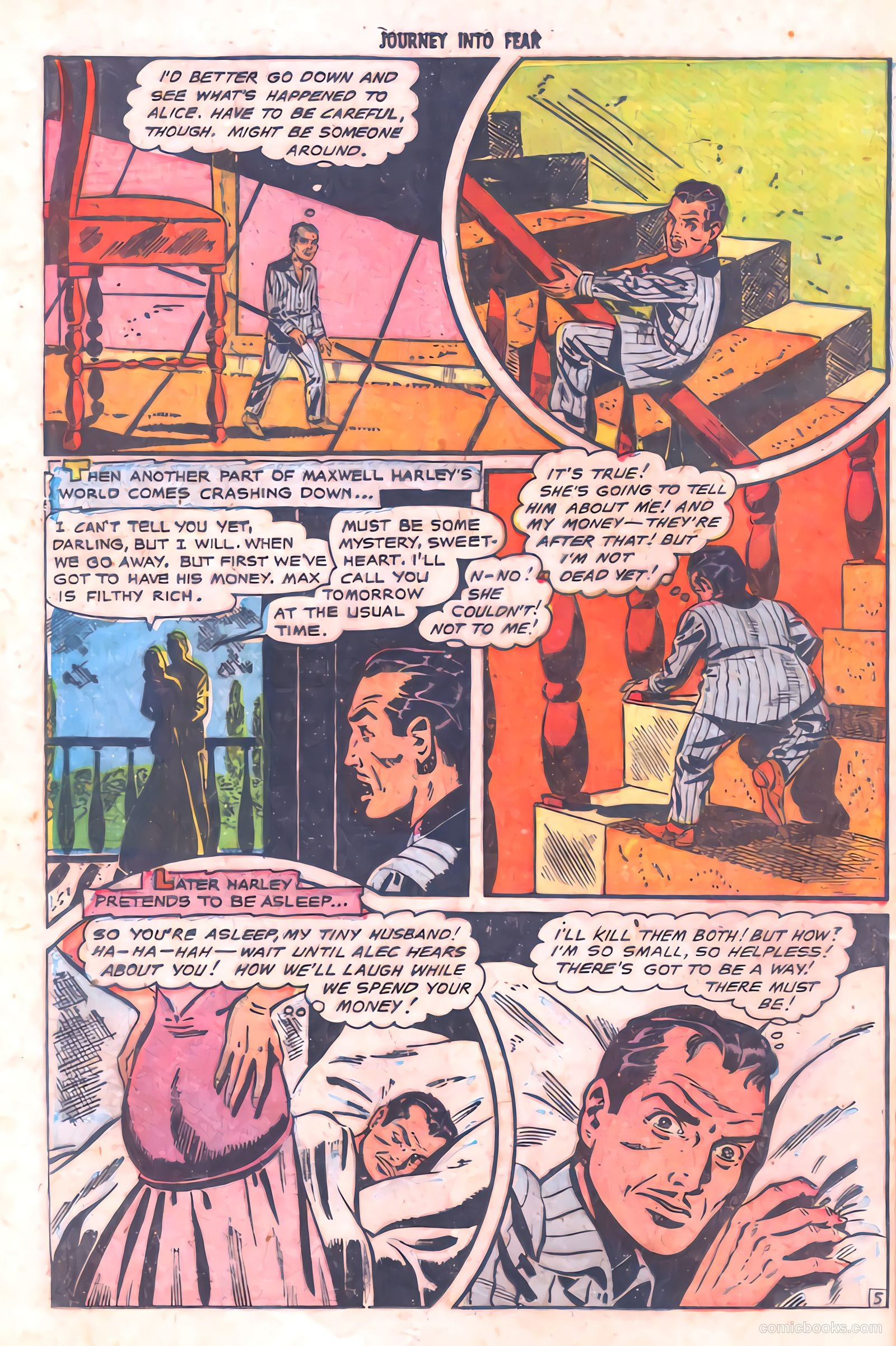 Journey into Fear #6 (1952) — page 24