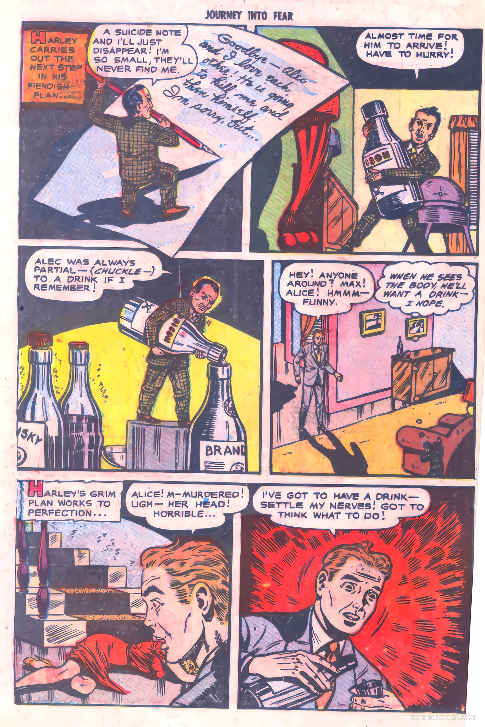Journey into Fear #6 (1952) — page 26