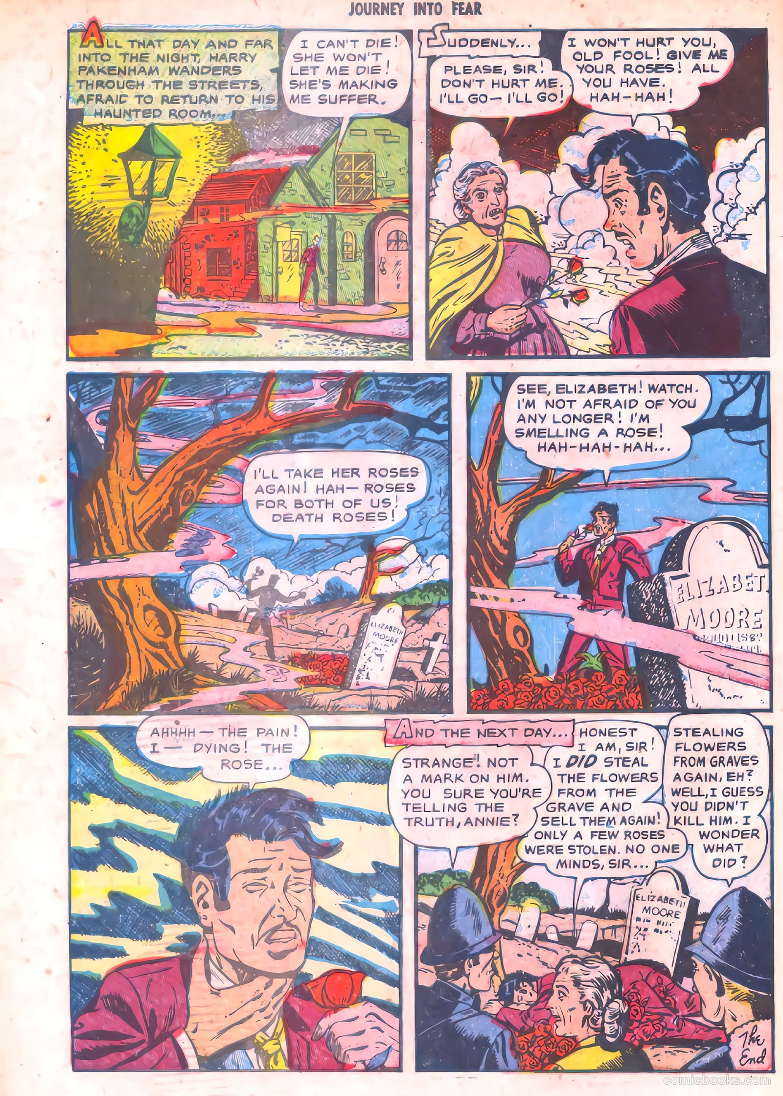 Journey into Fear #6 (1952) — page 34