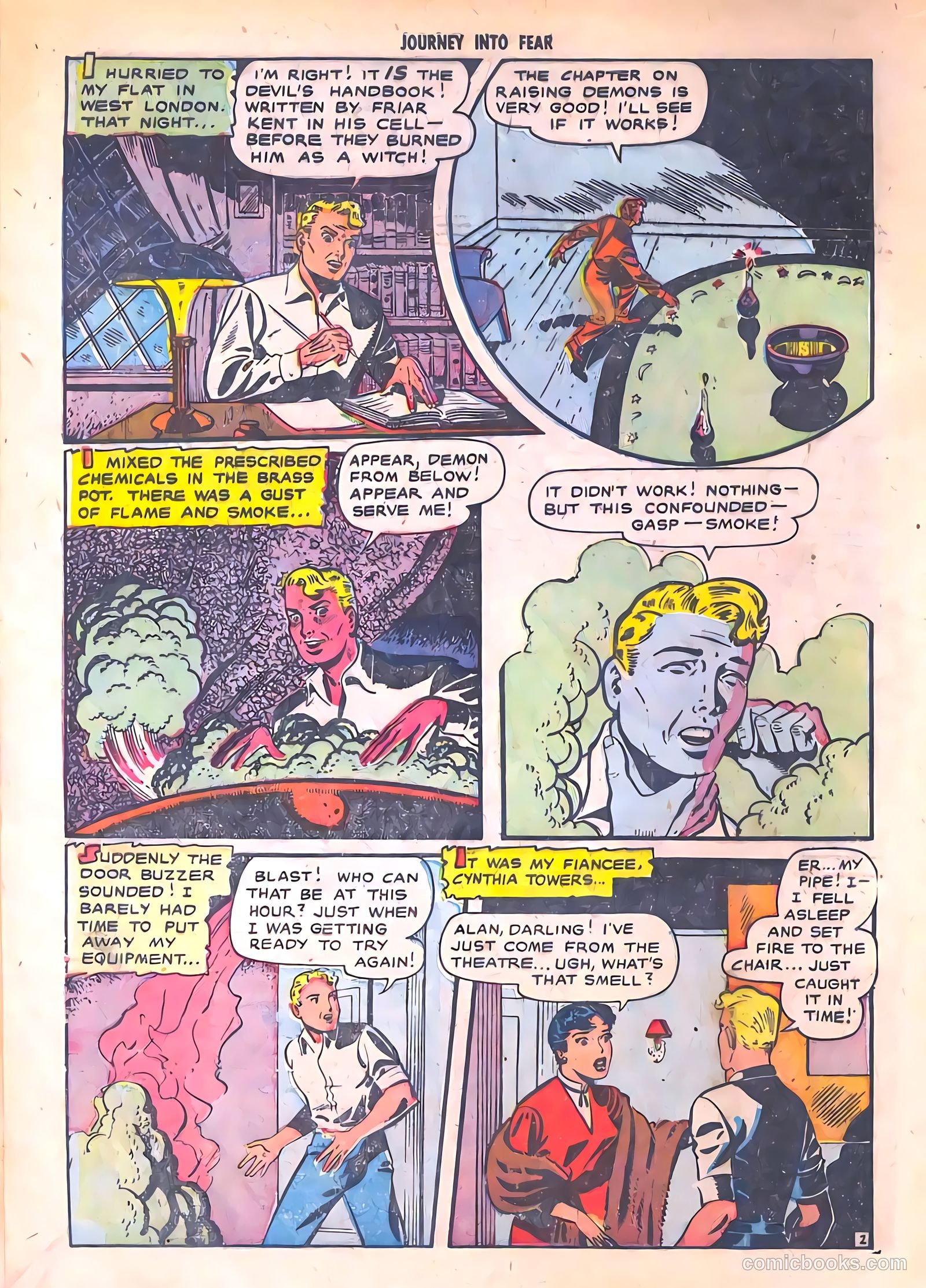 Journey into Fear #7 (1952) — page 4
